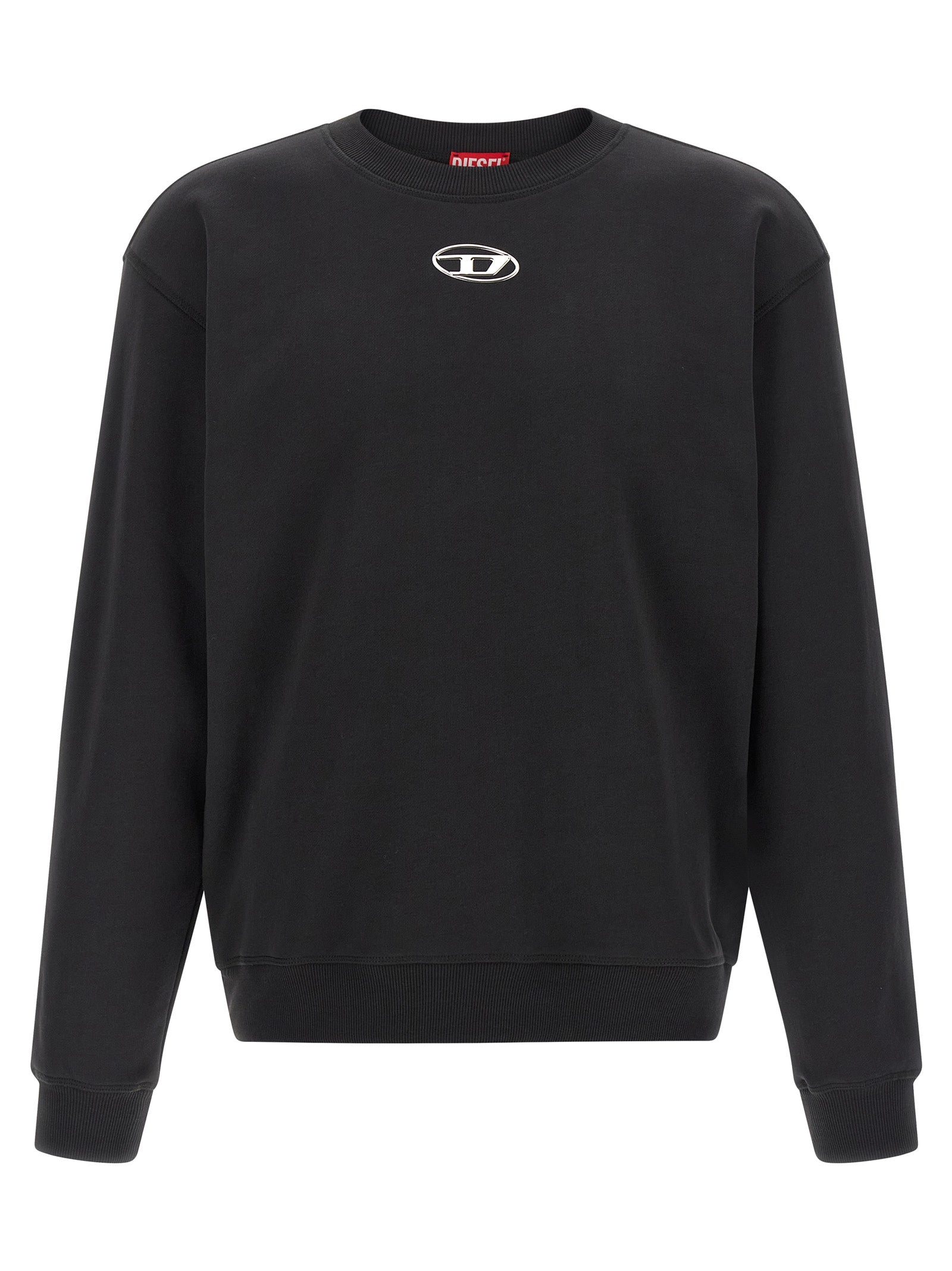 Diesel Black Cotton Men's Sweatshirt