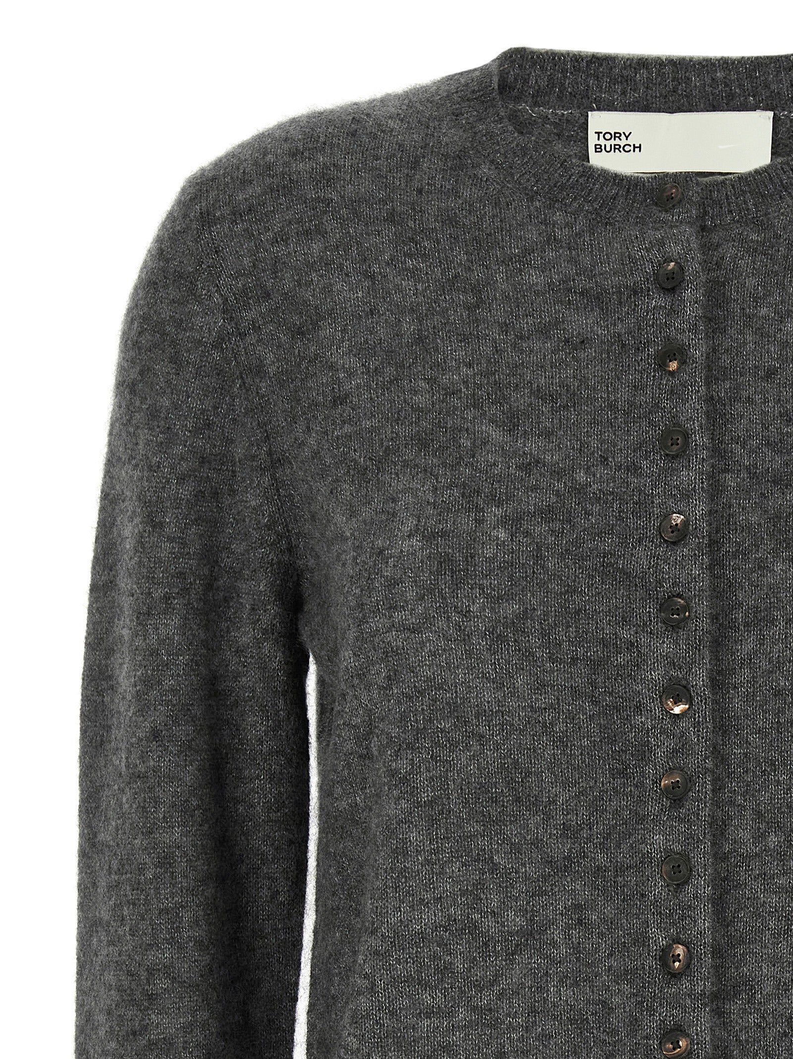 Tory Burch Gray Cashmere Women's Cardigan