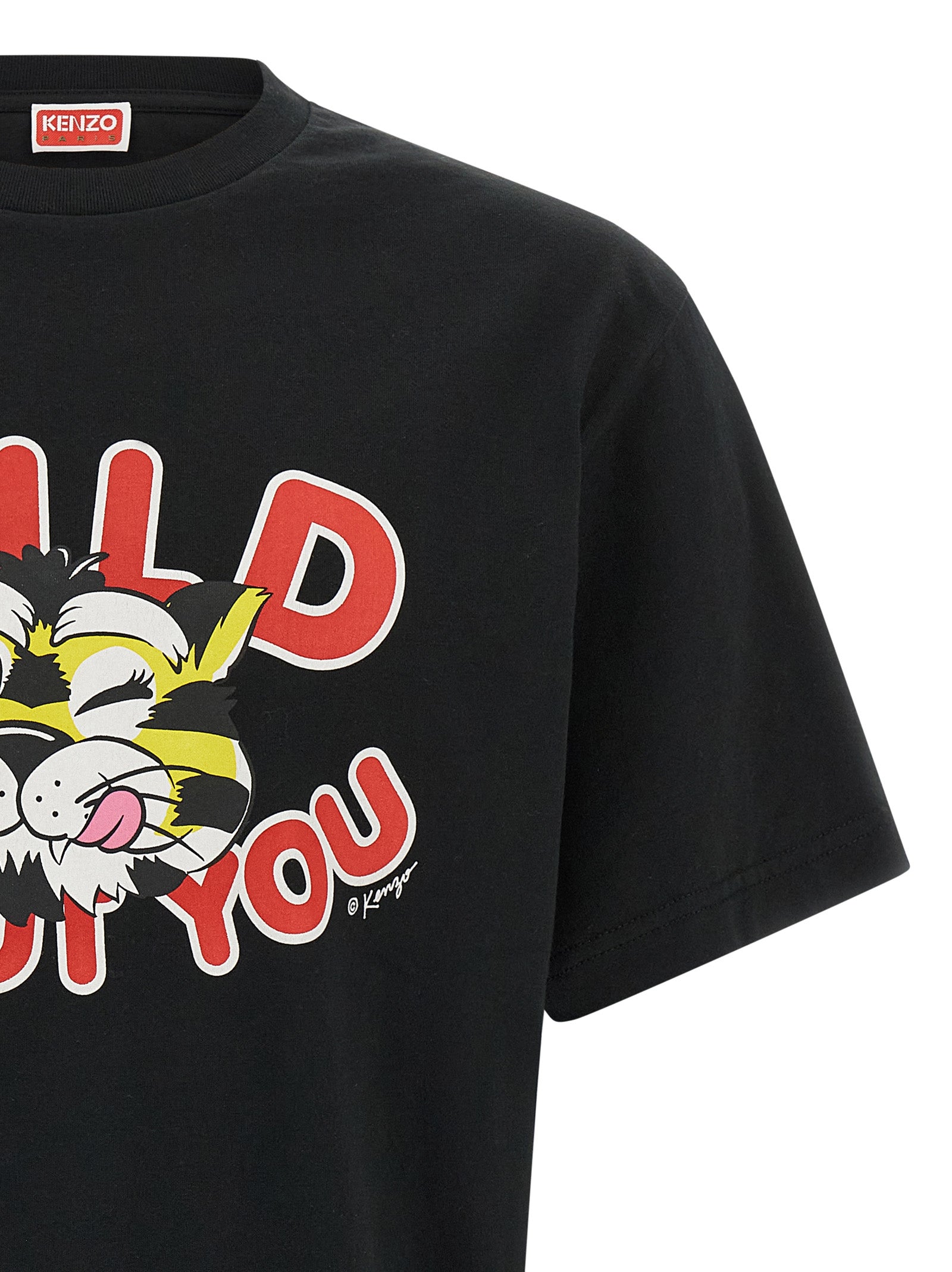 Kenzo Black Cotton Men's T-Shirt
