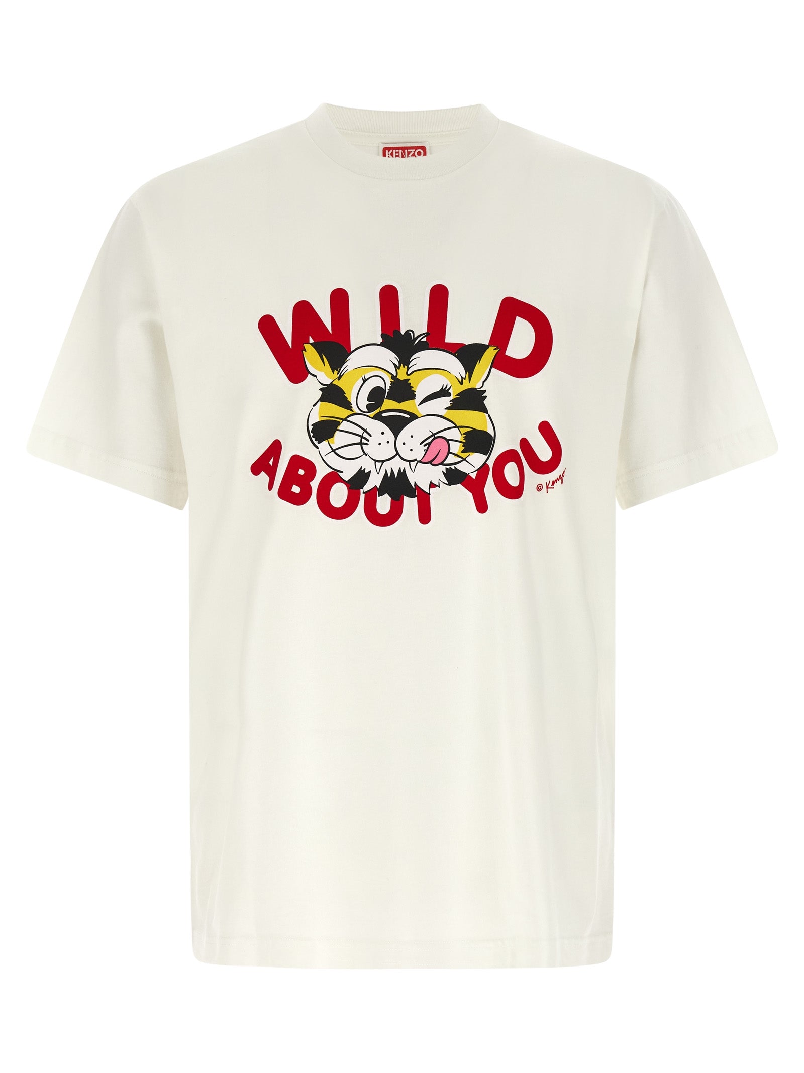 Kenzo White Cotton Men's T-Shirt