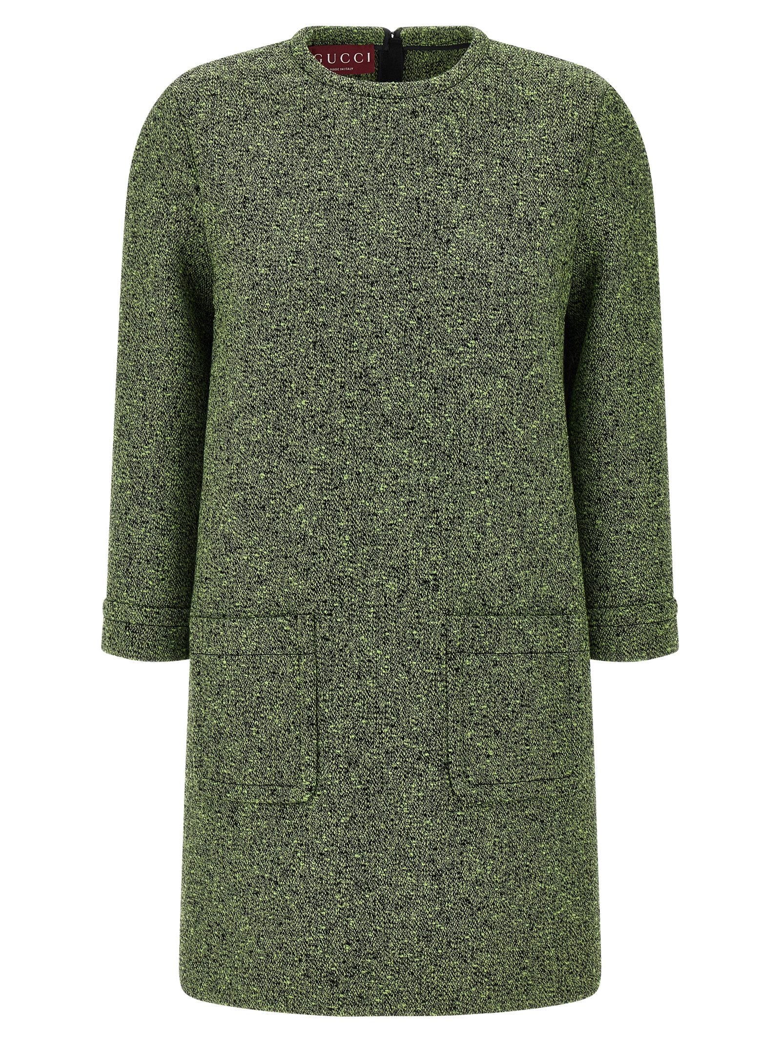 Gucci Bicolor Cotton Short Women's Dress