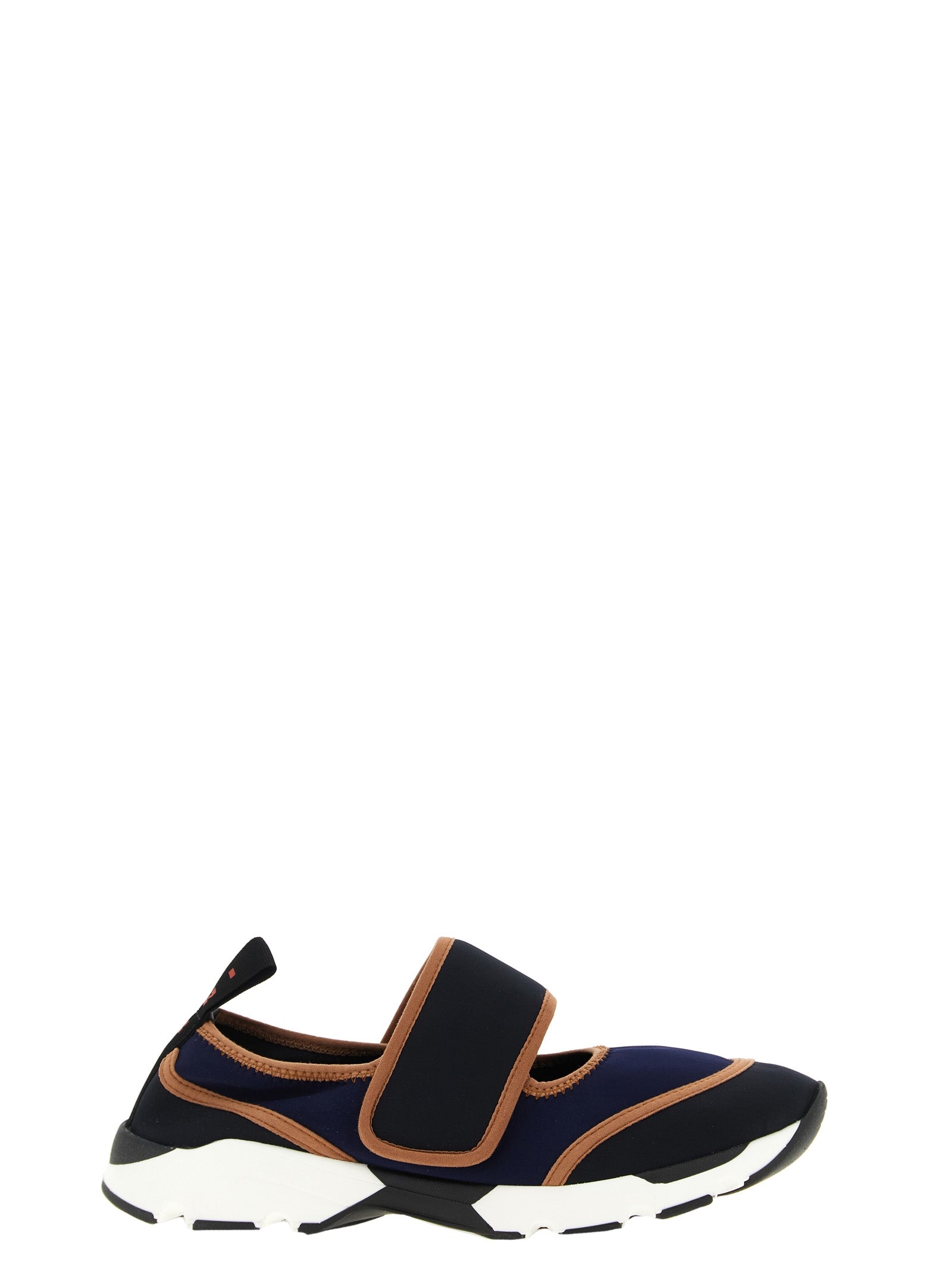 Marni Blue Polyamide Low Top Women's Sneakers