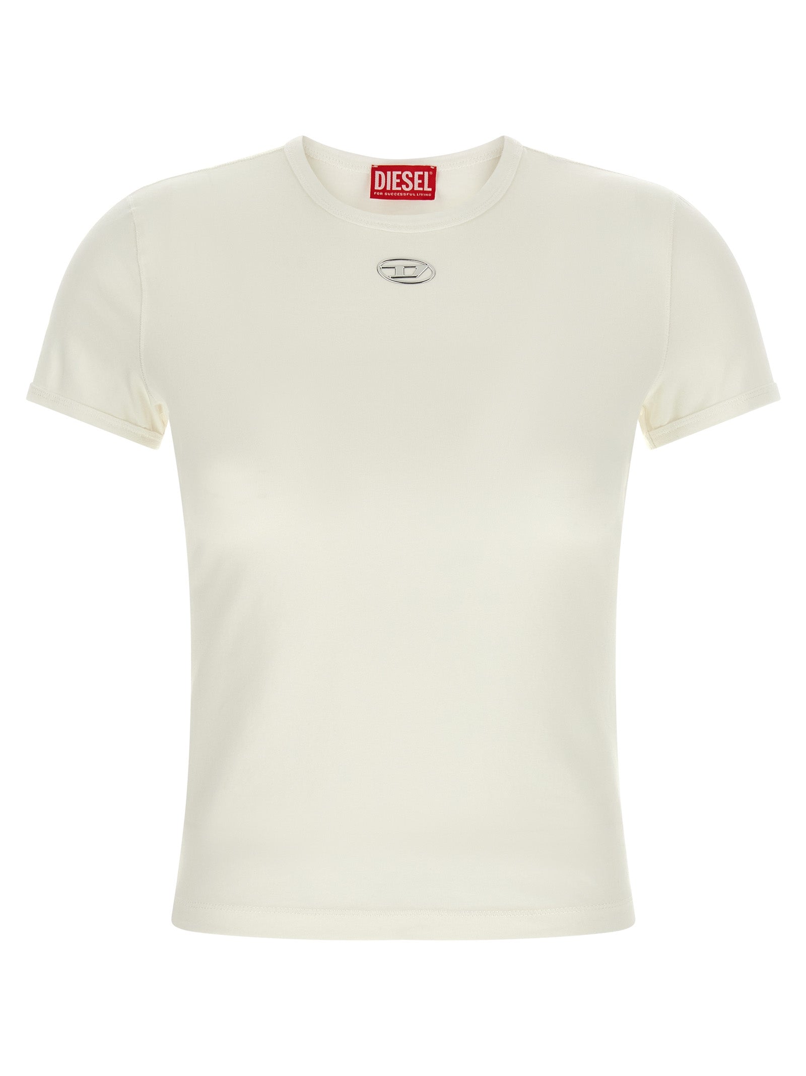 Diesel White Cotton Women's T-Shirt
