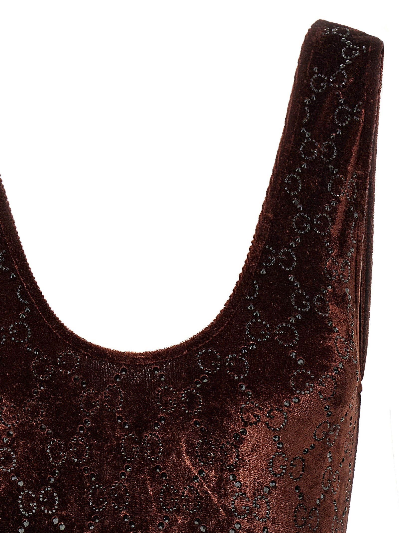 Gucci Brown Polyamide Women's Bodysuit