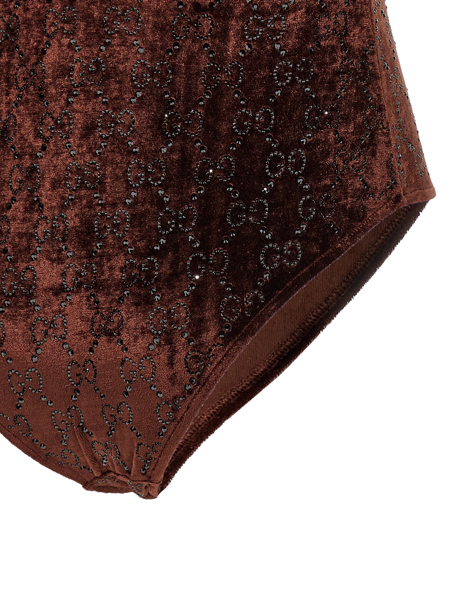 Gucci Brown Polyamide Women's Bodysuit