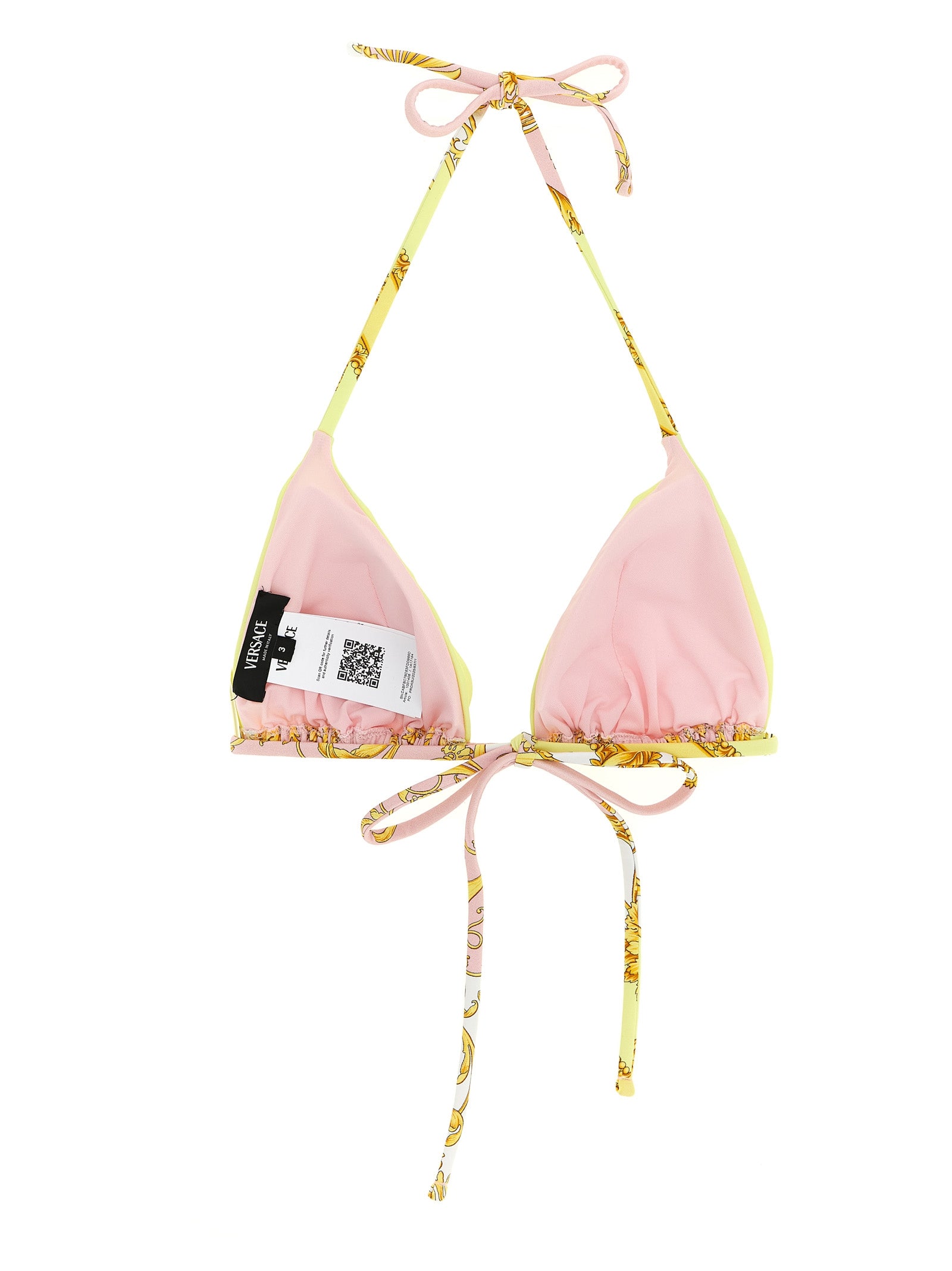Versace Multicolor Nylon Women's Bra