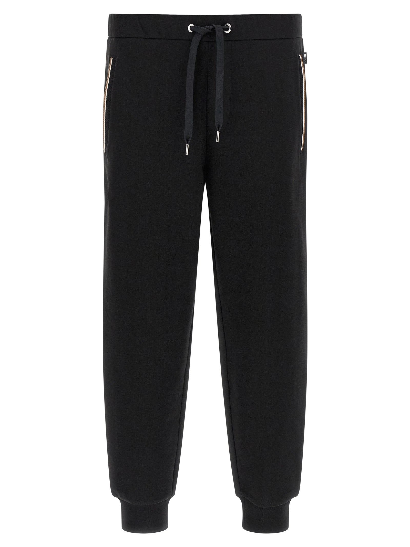 Hugo Boss Black Cotton Joggers (Workout Men's Pants)