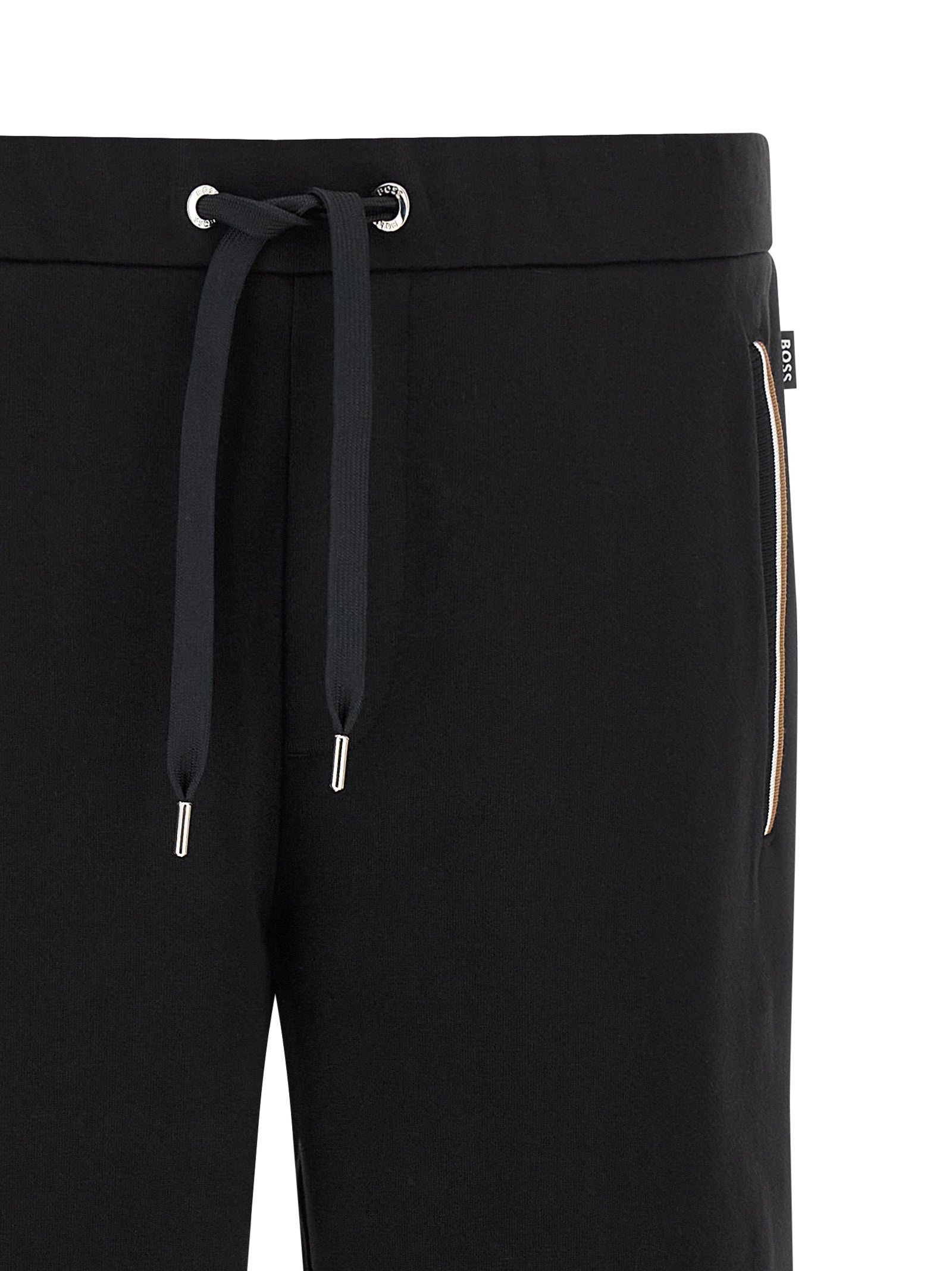 Hugo Boss Black Cotton Joggers (Workout Men's Pants)
