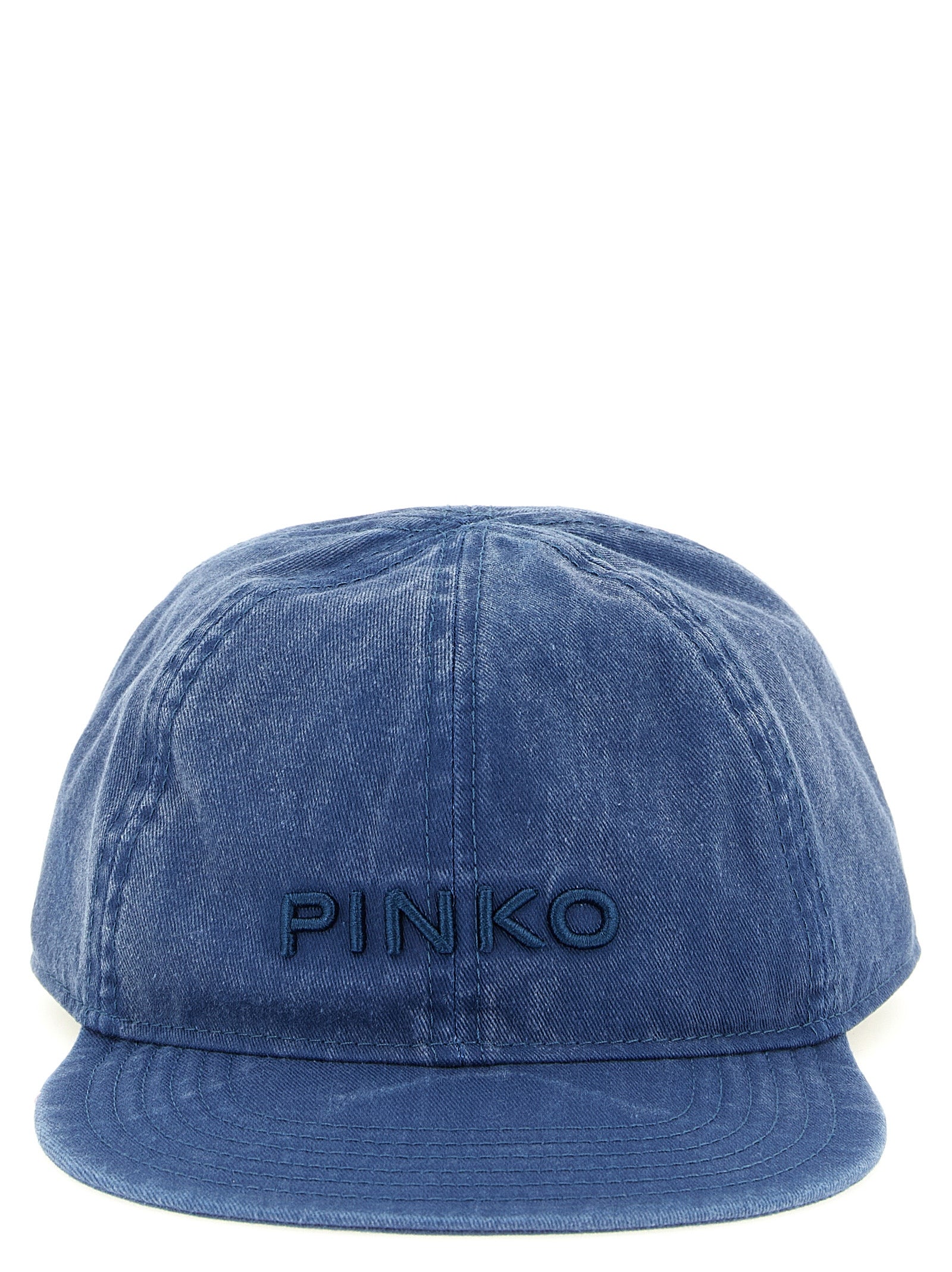 PINKO Blue Cotton Cap (Baseball Women's Hat)