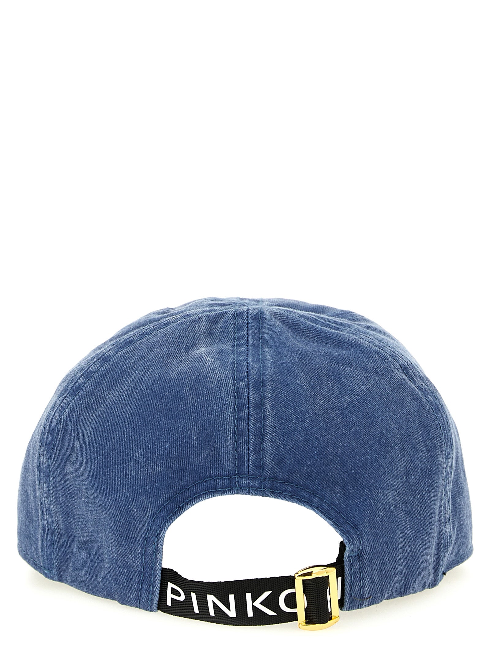 PINKO Blue Cotton Cap (Baseball Women's Hat)