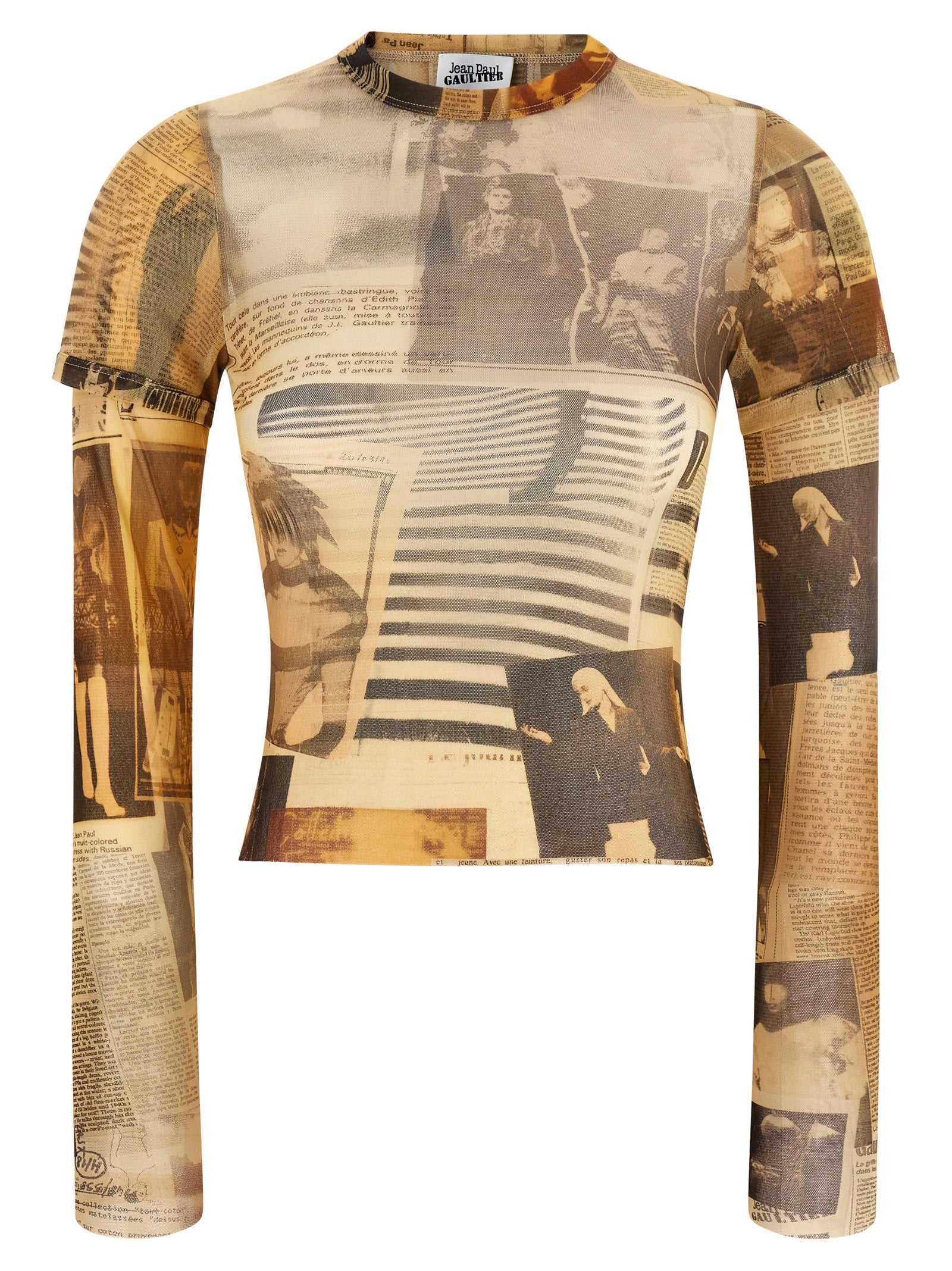 Jean Paul Gaultier Multicolor Polyamide Women's T-Shirt