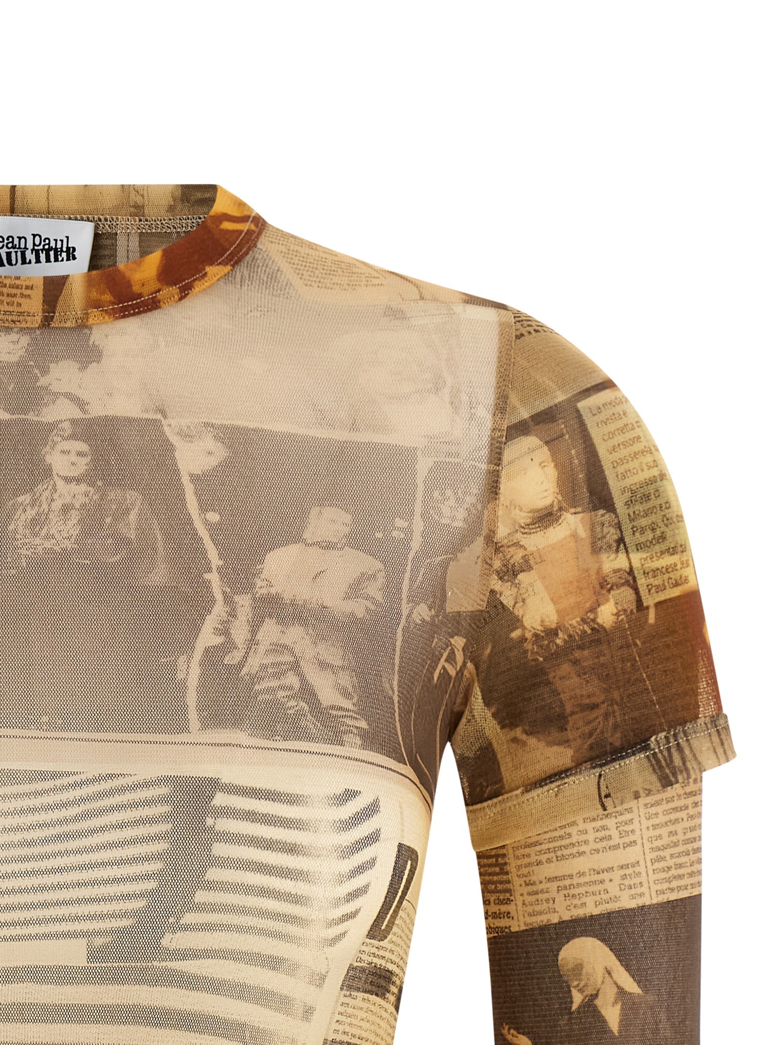 Jean Paul Gaultier Multicolor Polyamide Women's T-Shirt