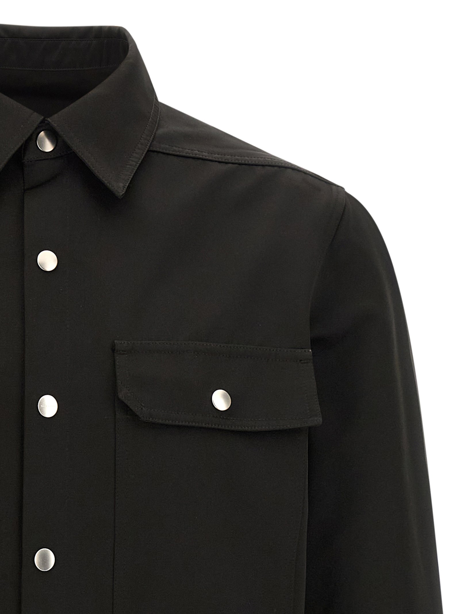 Rick Owens Black Polyester Men's Blouse