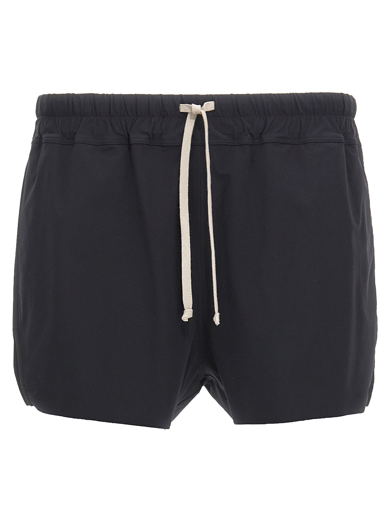 Rick Owens Black Nylon Swim Men's Shorts