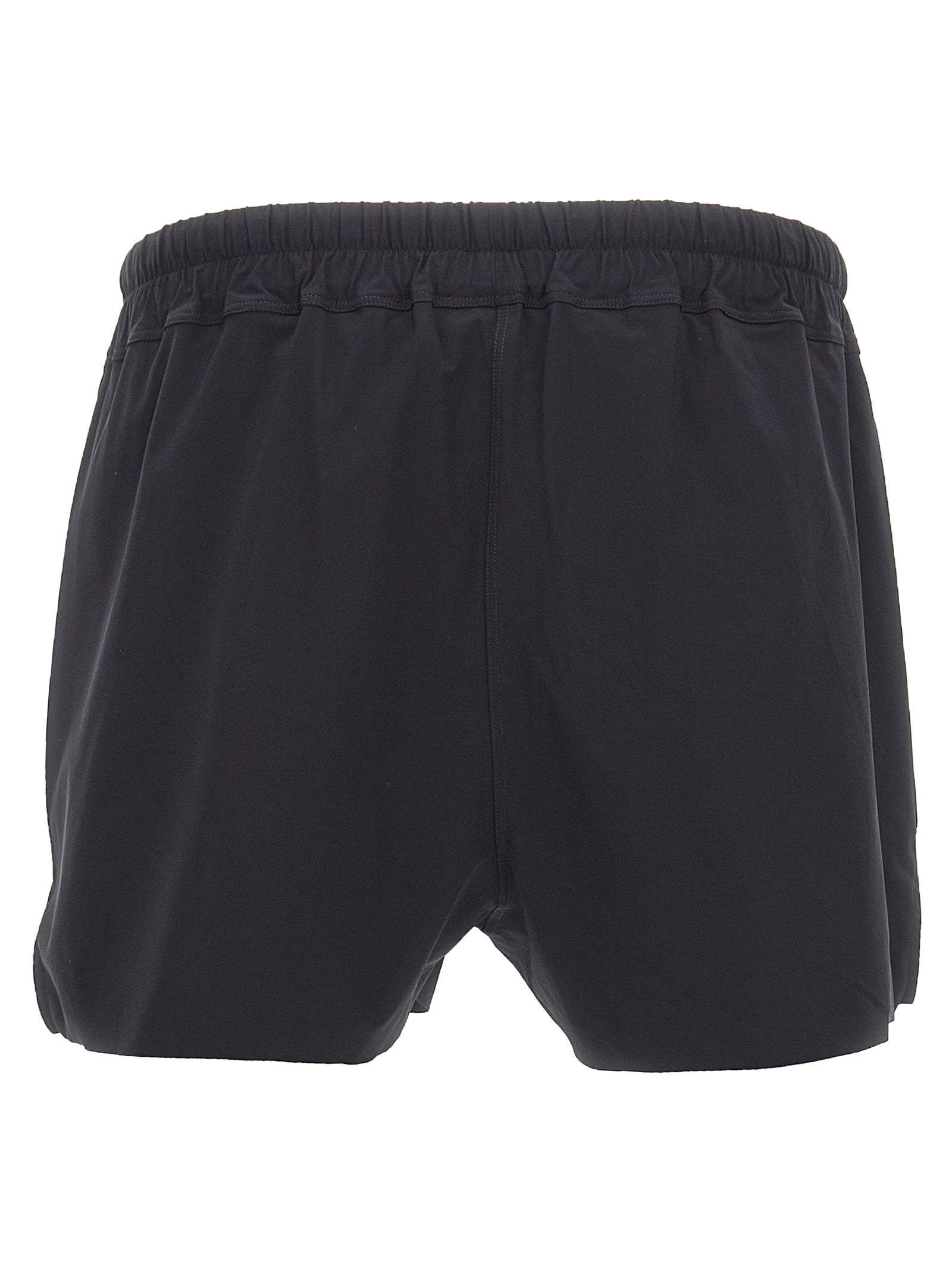 Rick Owens Black Nylon Swim Men's Shorts