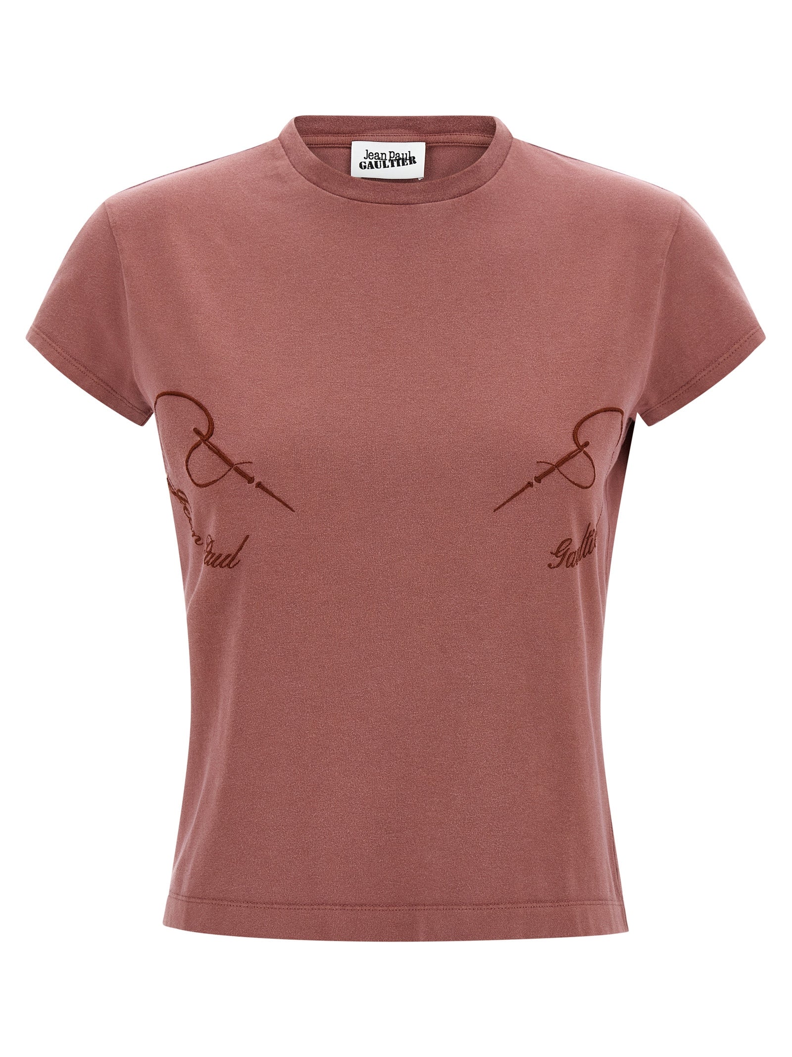 Jean Paul Gaultier Bordeaux Organic Cotton Women's T-Shirt