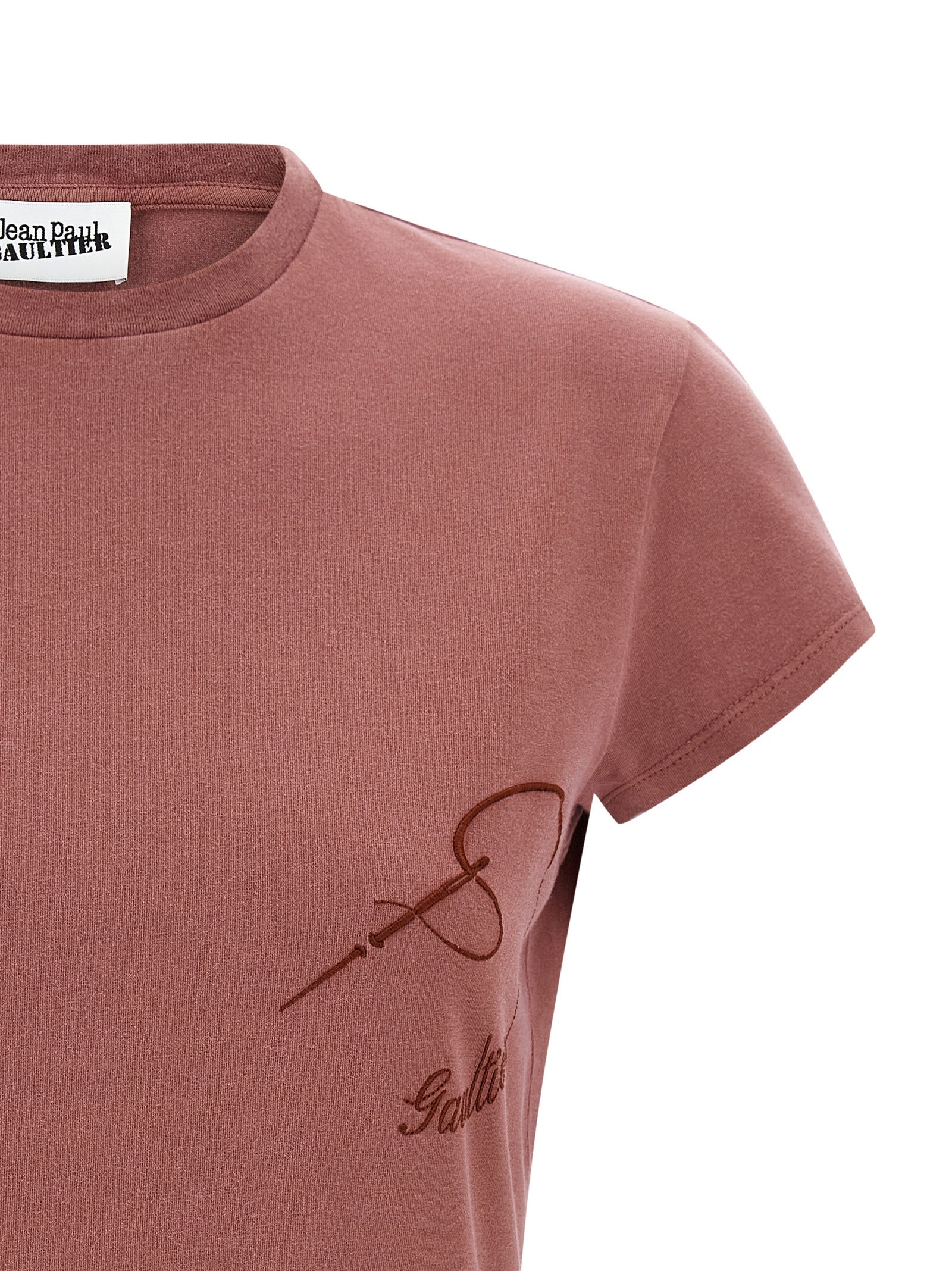 Jean Paul Gaultier Bordeaux Organic Cotton Women's T-Shirt