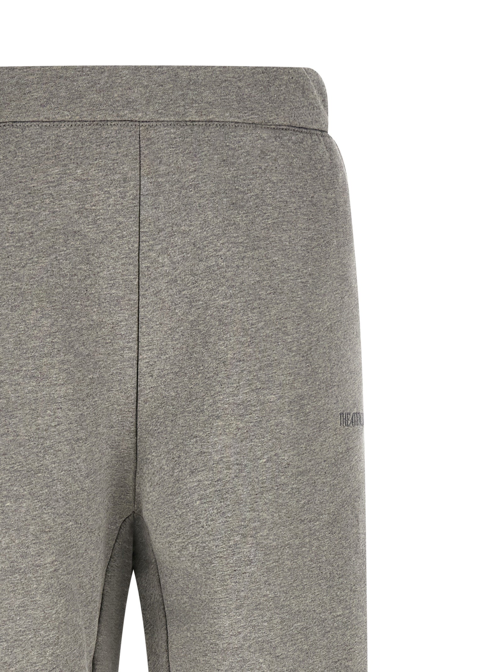The Attico Gray Cotton Joggers (Workout Women's Pants)