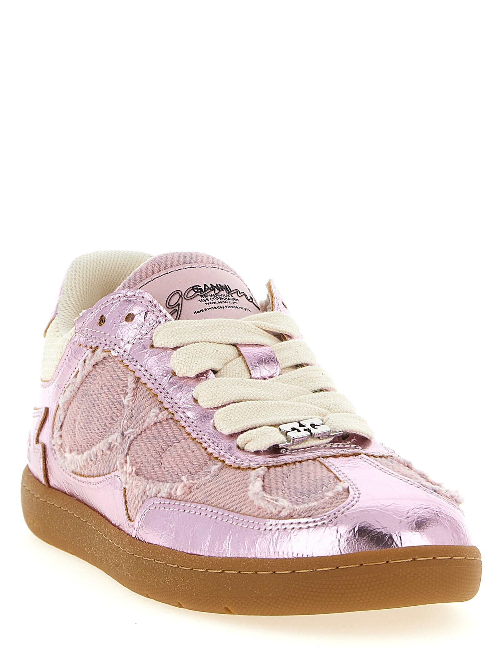 Ganni Multicolor Polyethylene Low Top Women's Sneakers