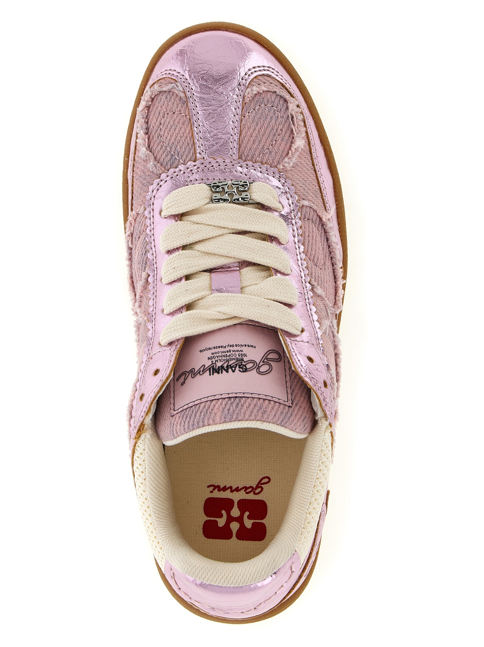 Ganni Multicolor Polyethylene Low Top Women's Sneakers