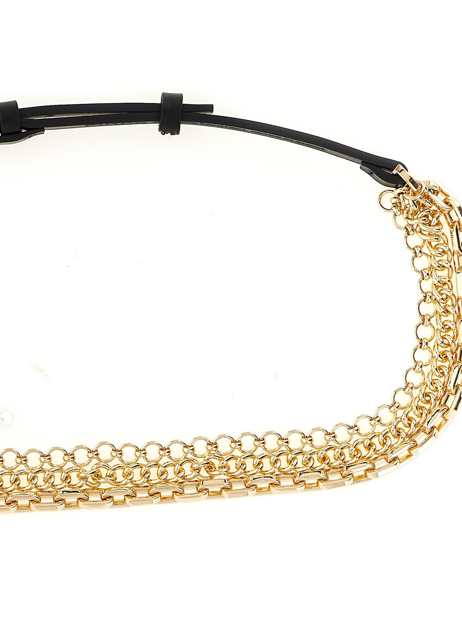PINKO Gold Cowhide Women's Belt