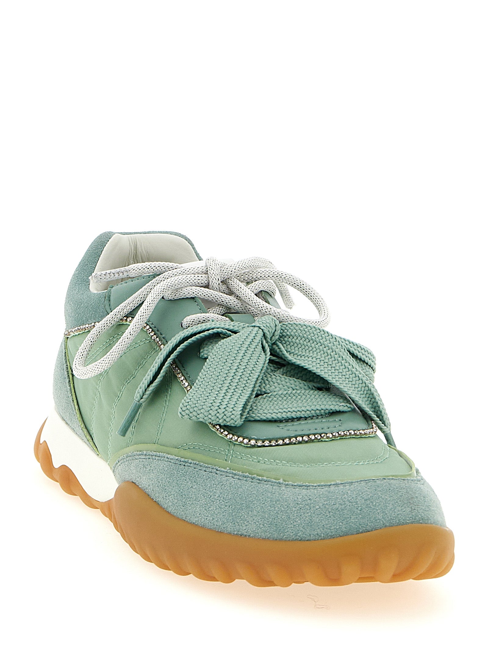 PINKO Bicolor Calfskin Women's Sneakers