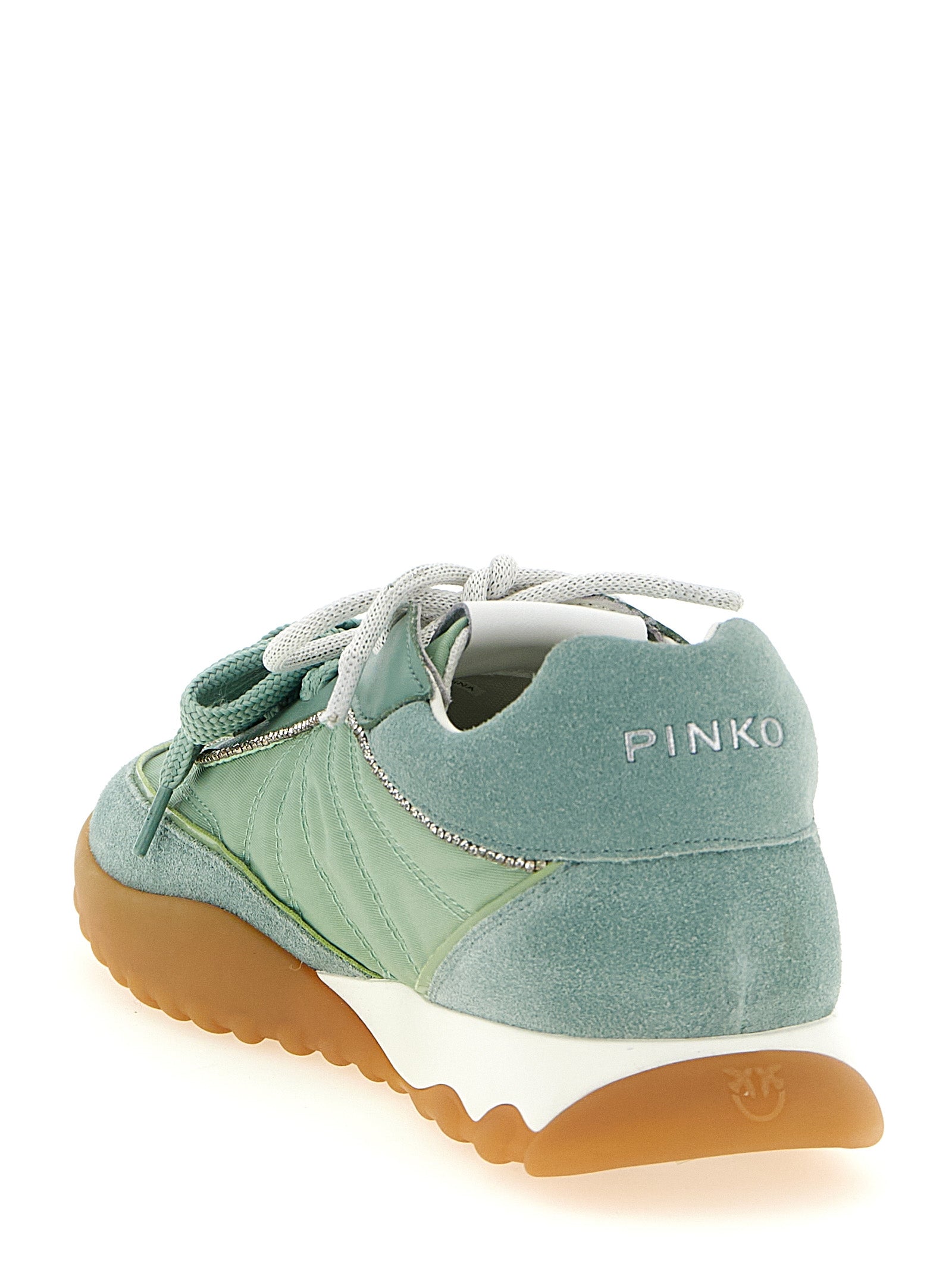 PINKO Bicolor Calfskin Women's Sneakers
