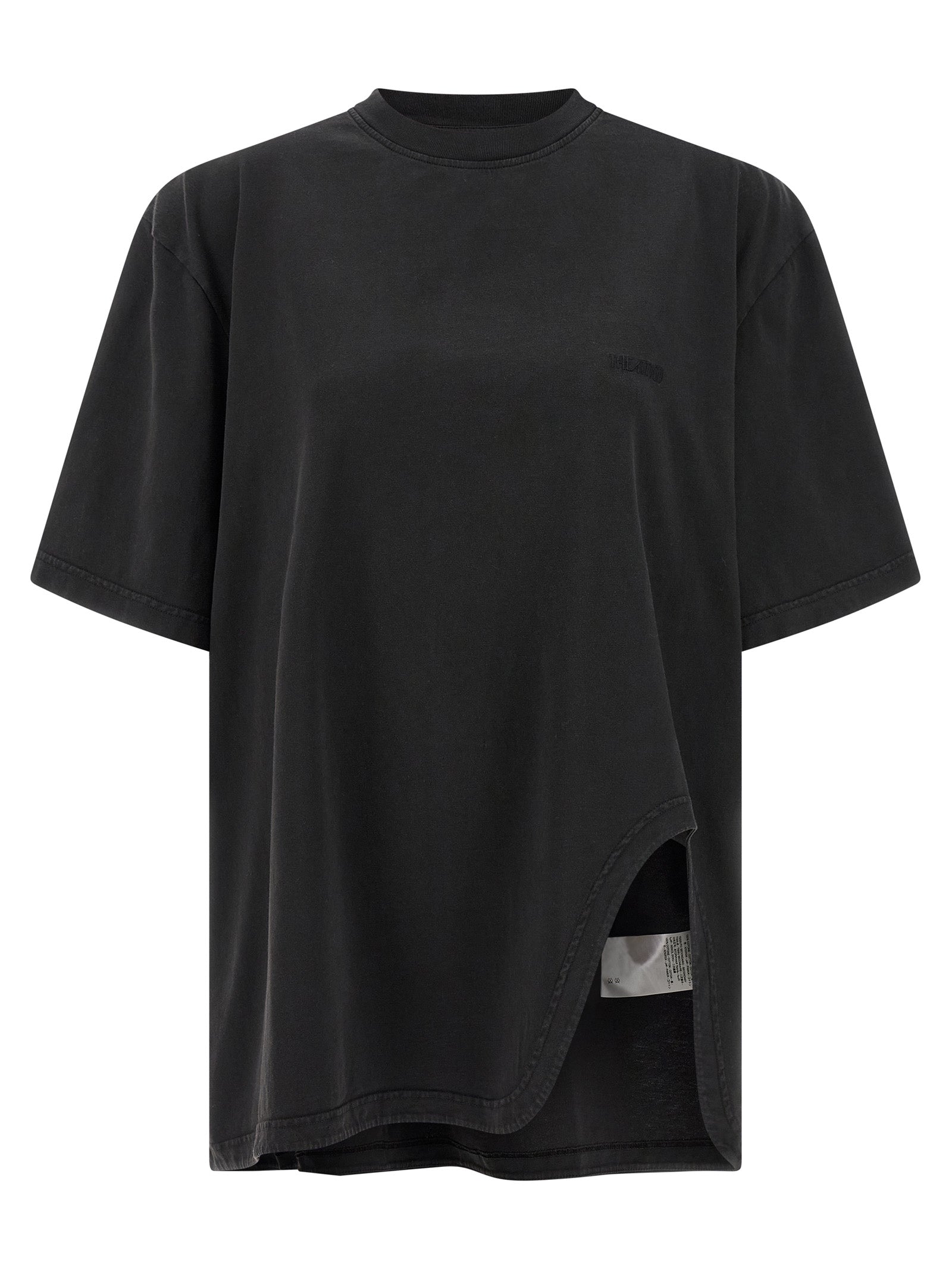 The Attico Black Cotton Women's T-Shirt
