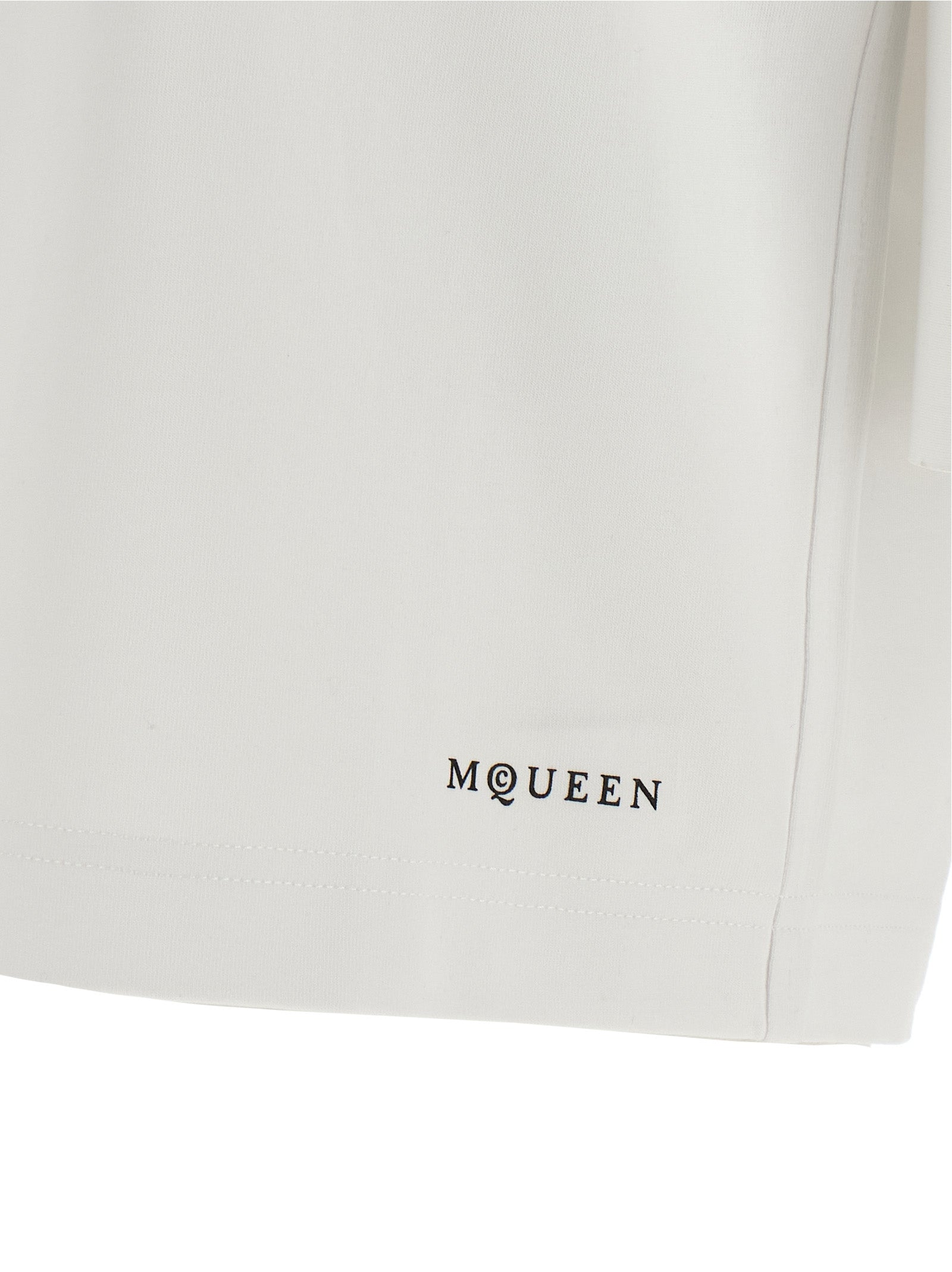Alexander McQueen Bicolor Cotton Women's T-Shirt