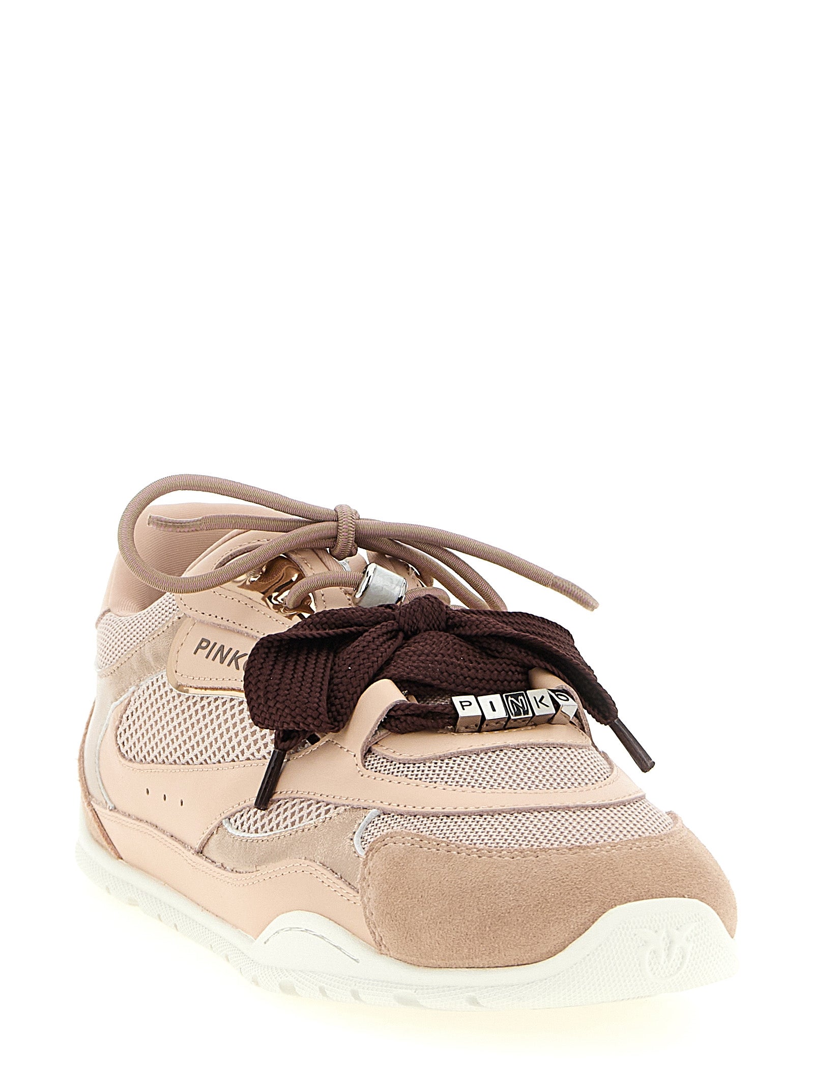 PINKO Multicolor Leather Athletic Women's Sneakers