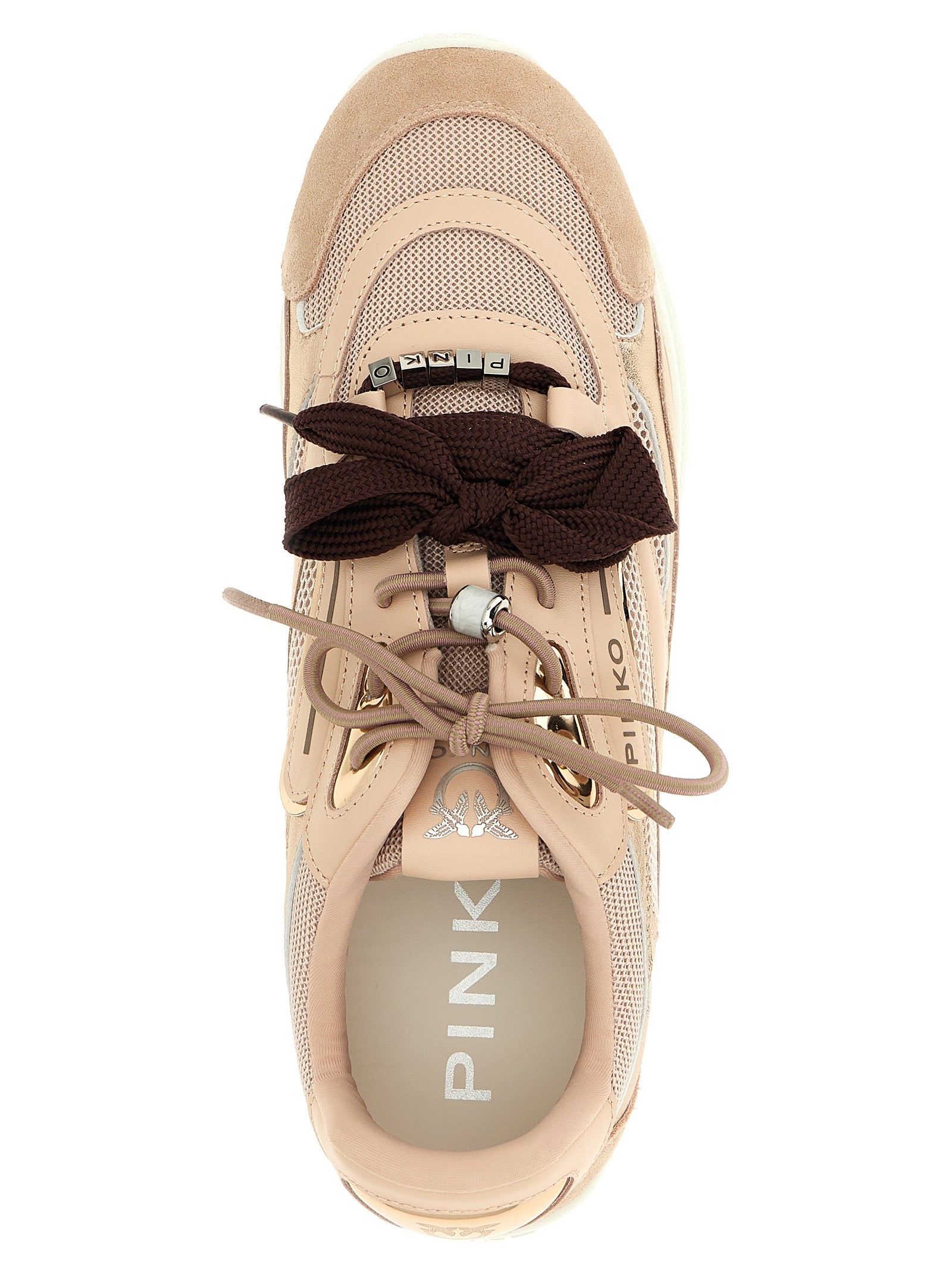 PINKO Multicolor Leather Athletic Women's Sneakers