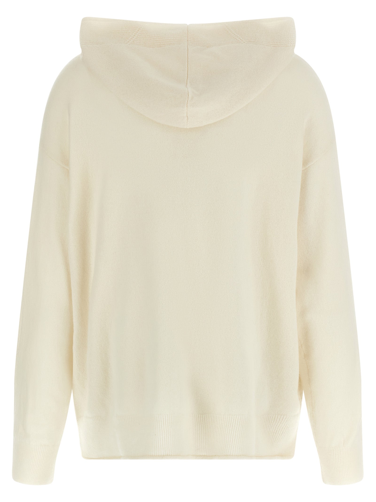 Max Mara White Cashmere Women's Cardigan