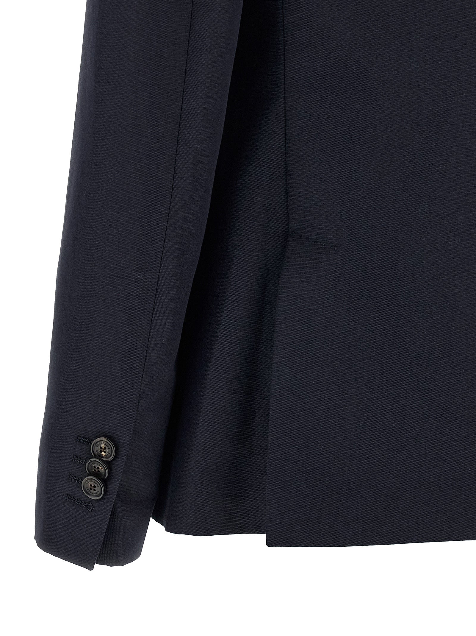 Dsquared² Blue Cotton Women's Blazer