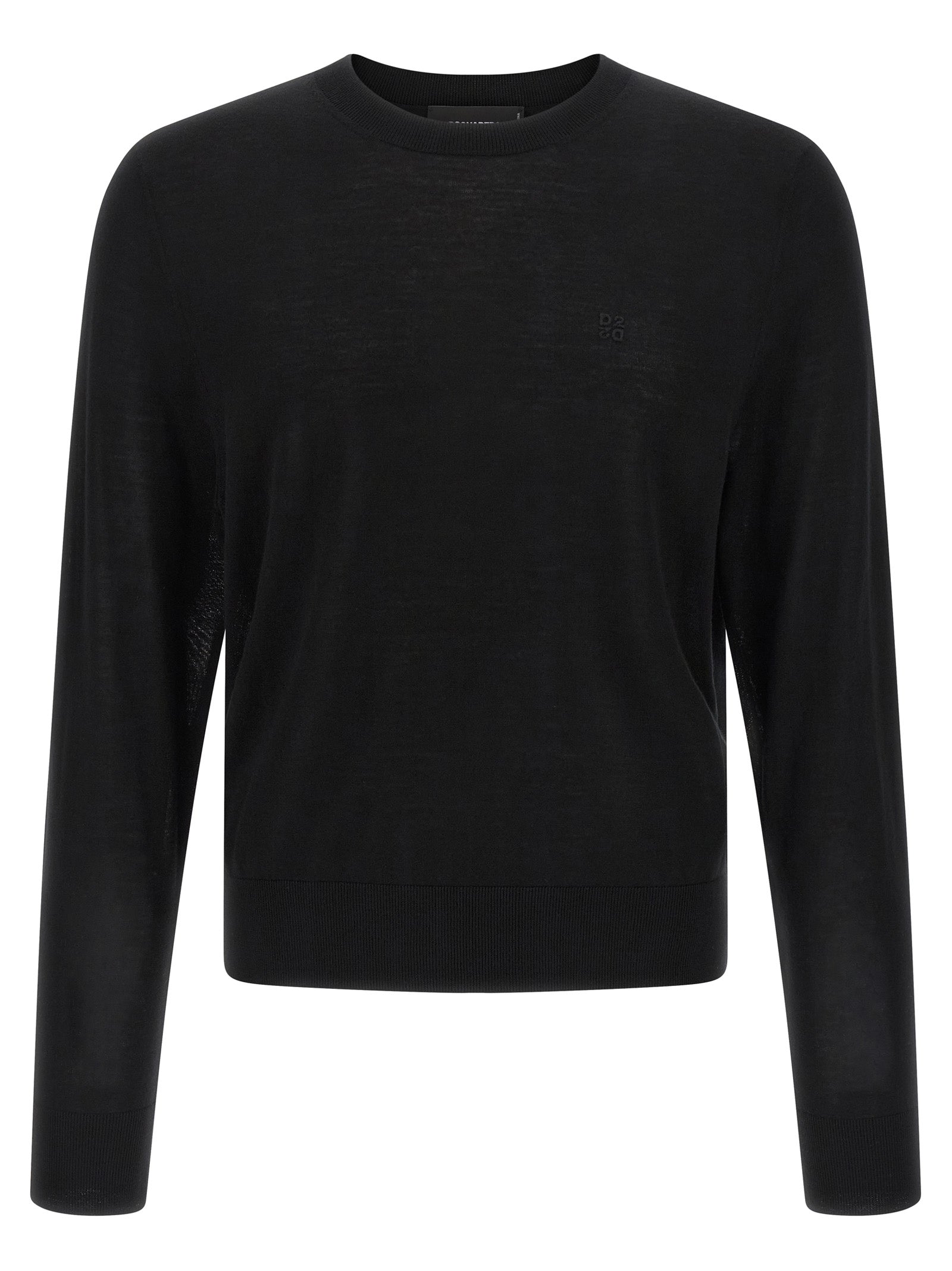 Dsquared² Black Wool Men's Cardigan