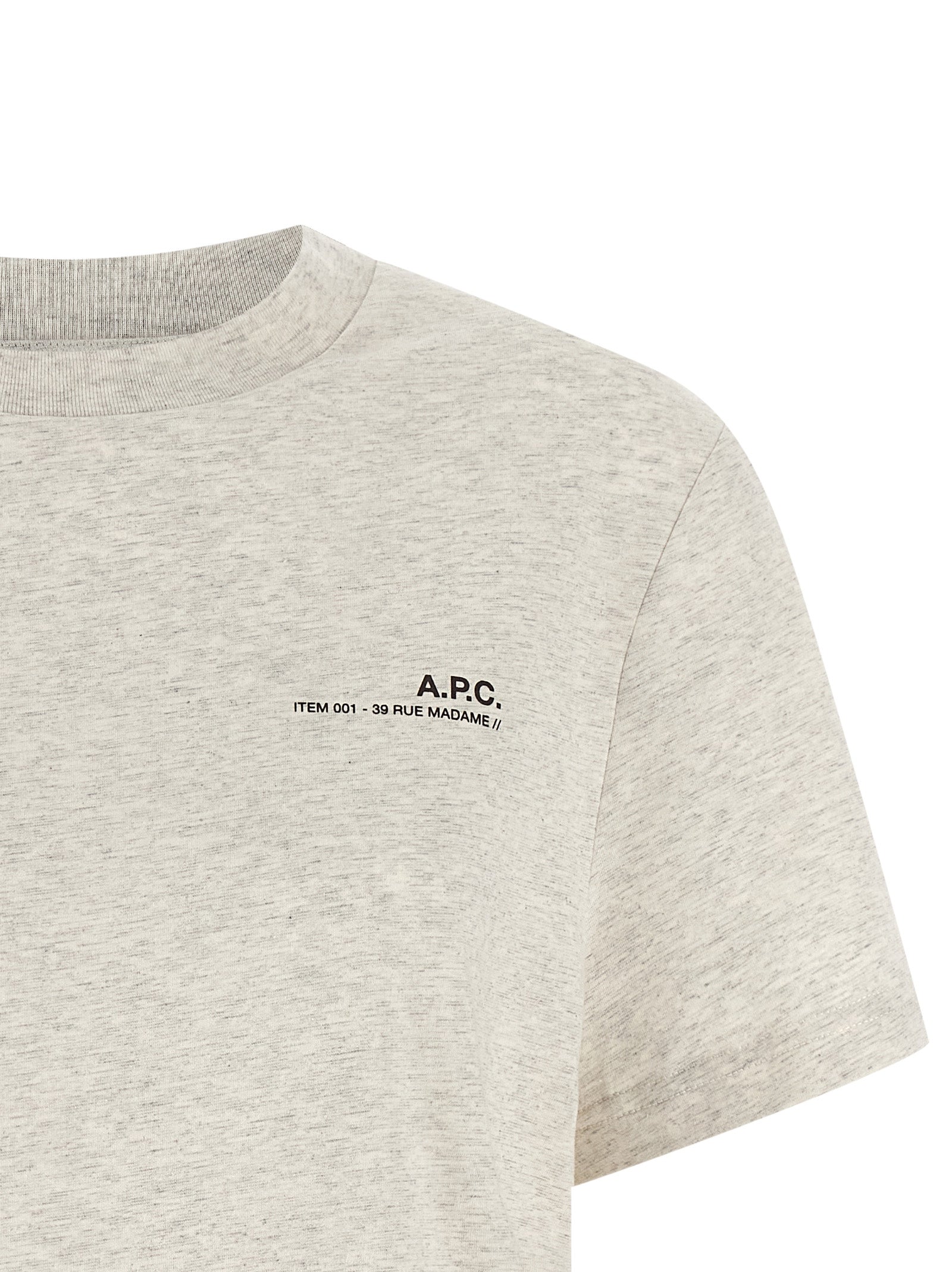 A.P.C. Beige Cotton Women's T-Shirt
