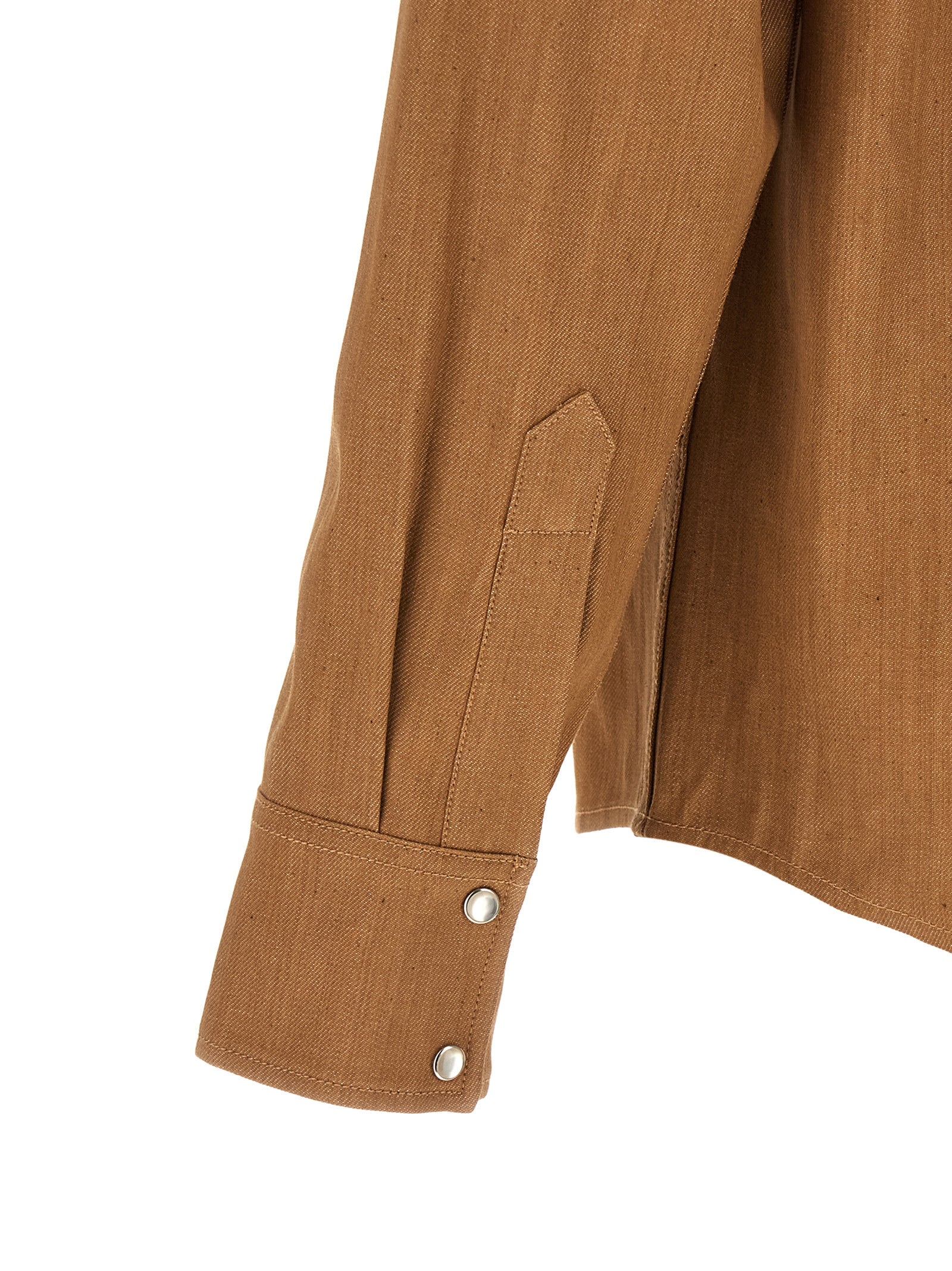 A.P.C. Brown Cotton Men's Blouse