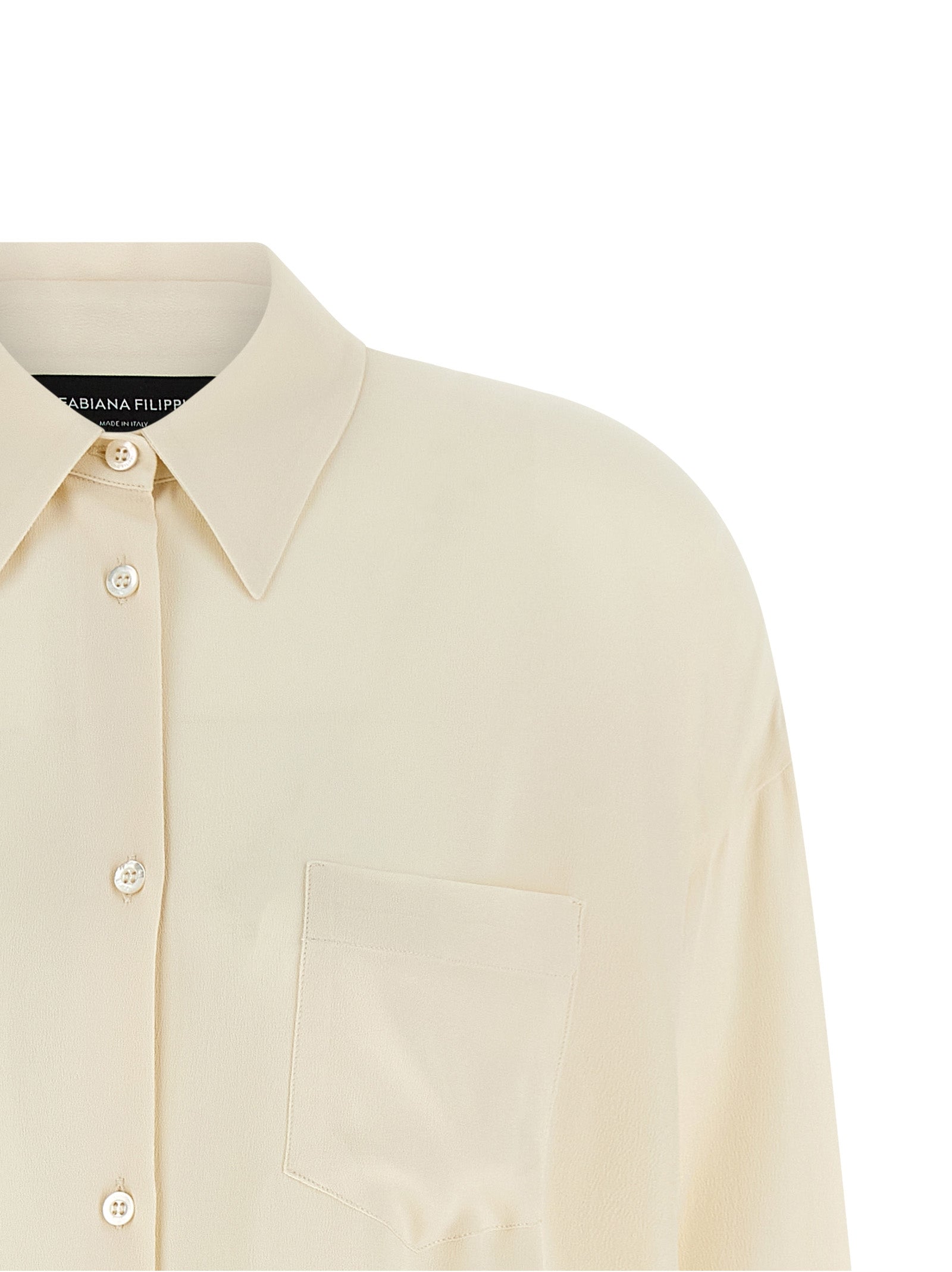Fabiana Filippi Beige Acetate Women's Blouse