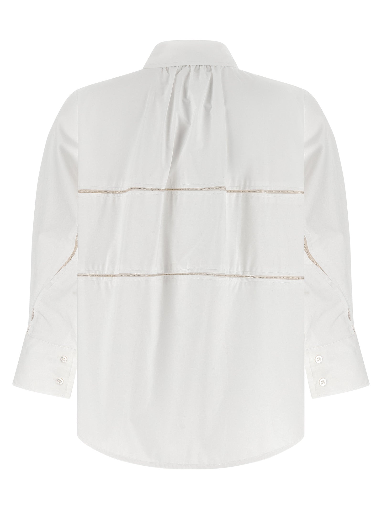 Fabiana Filippi White Cotton Women's Blouse