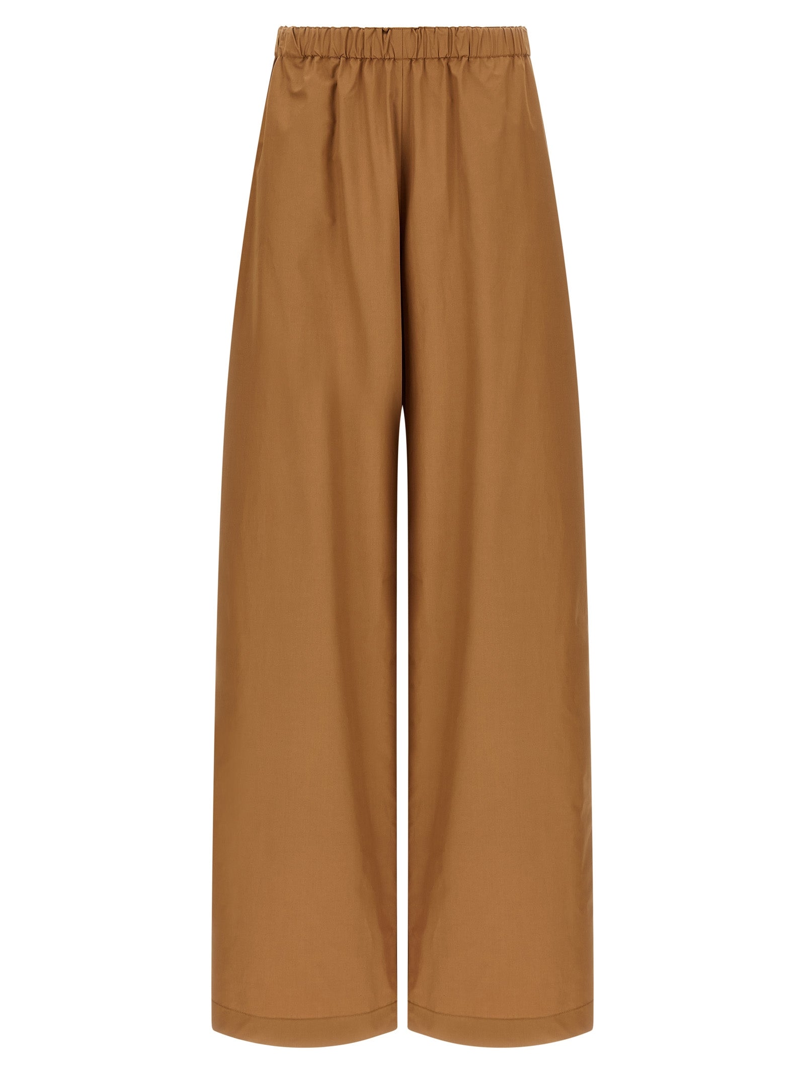 Fabiana Filippi Brown Cotton Casual Women's Pants