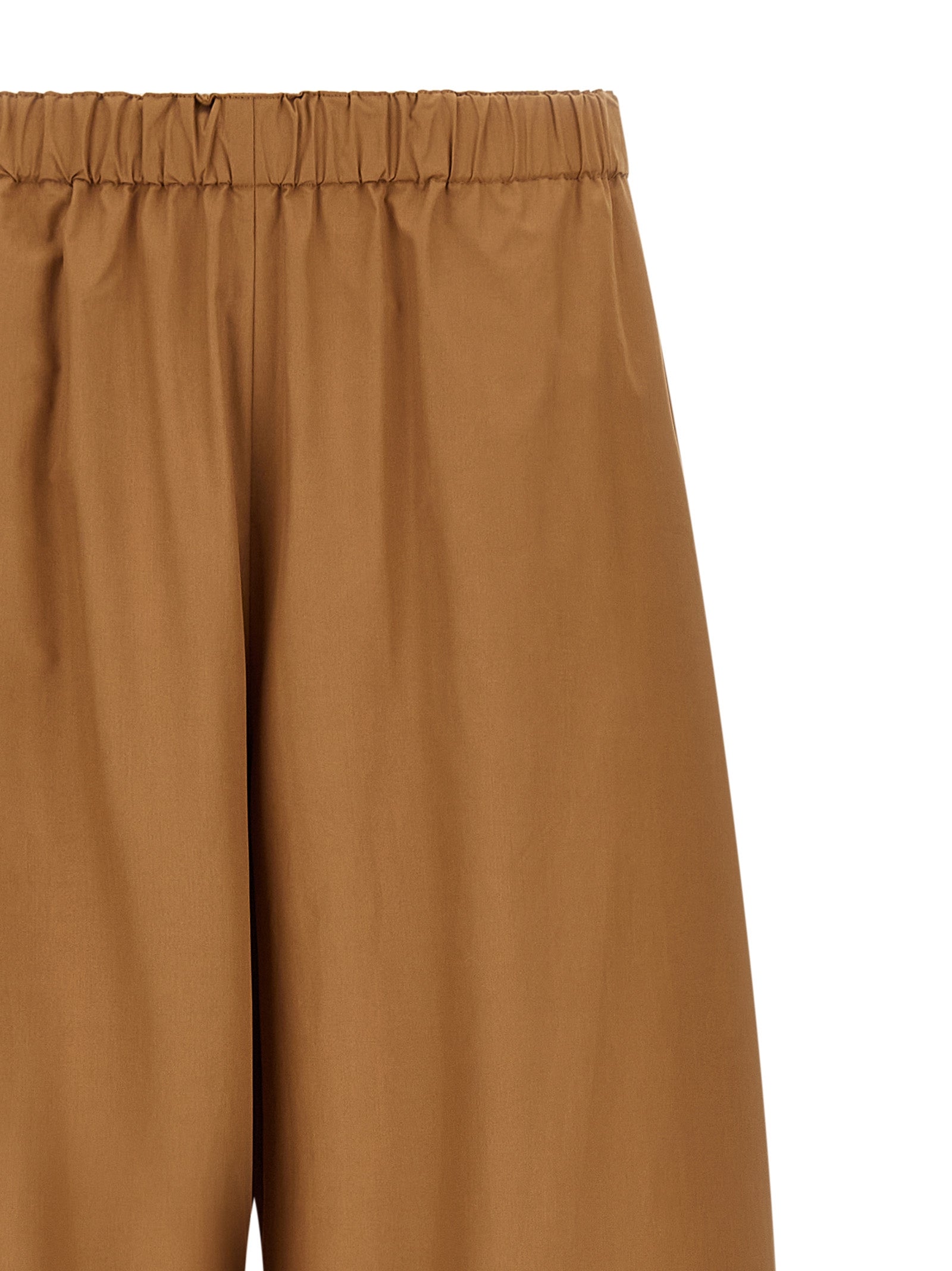 Fabiana Filippi Brown Cotton Casual Women's Pants