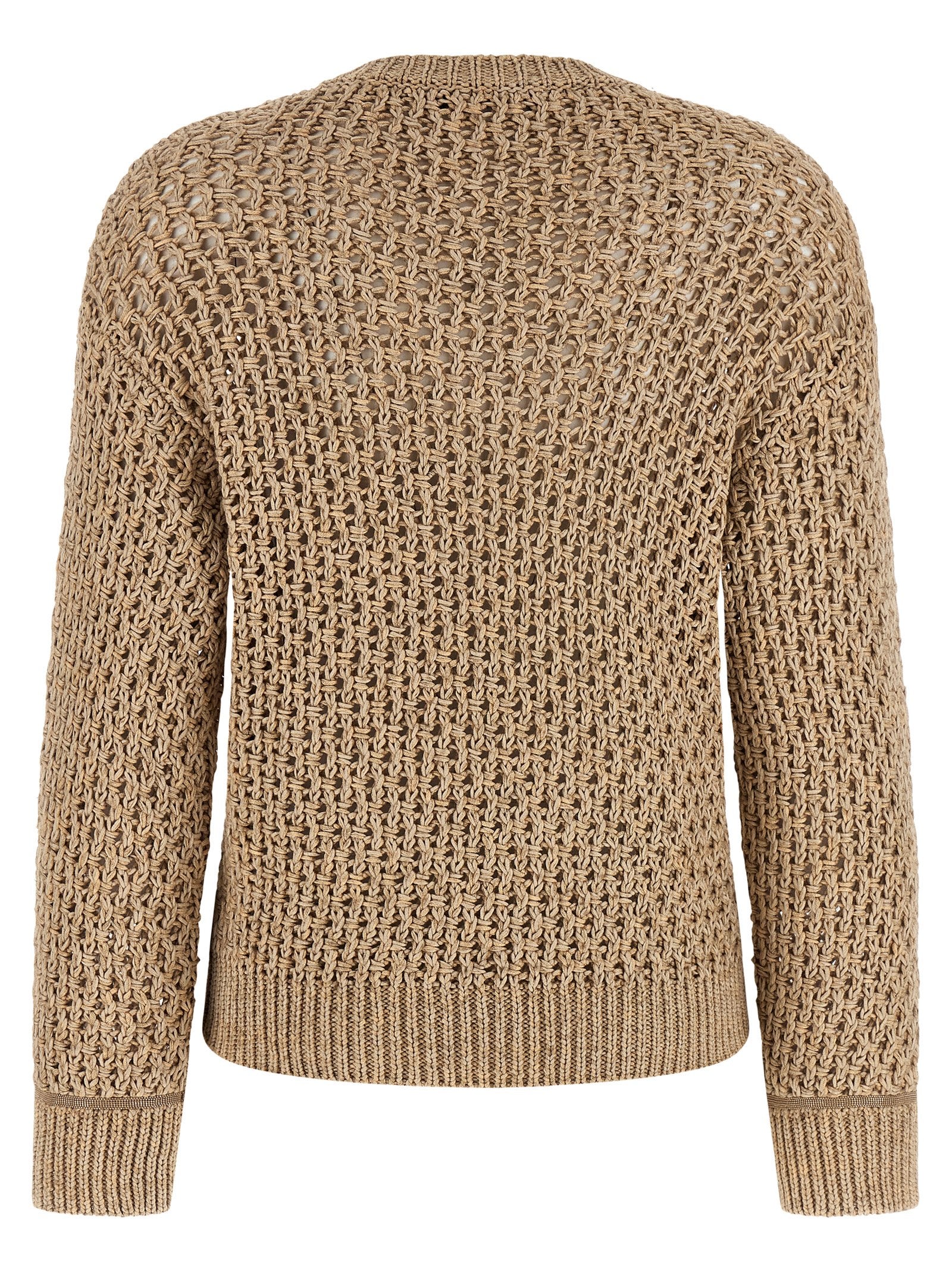 Fabiana Filippi Brown Cotton Women's Cardigan