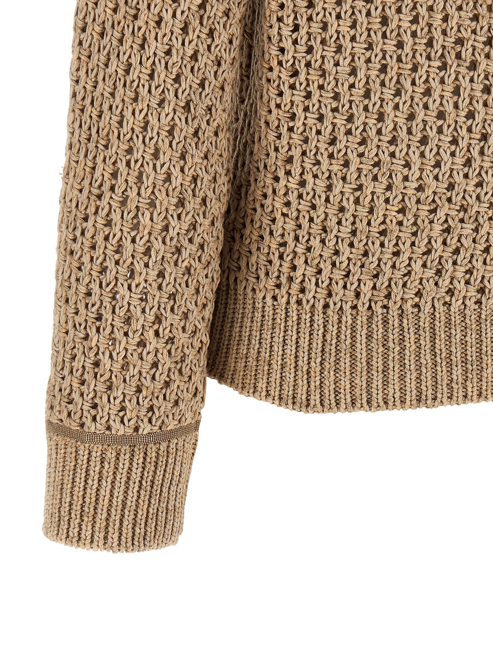 Fabiana Filippi Brown Cotton Women's Cardigan