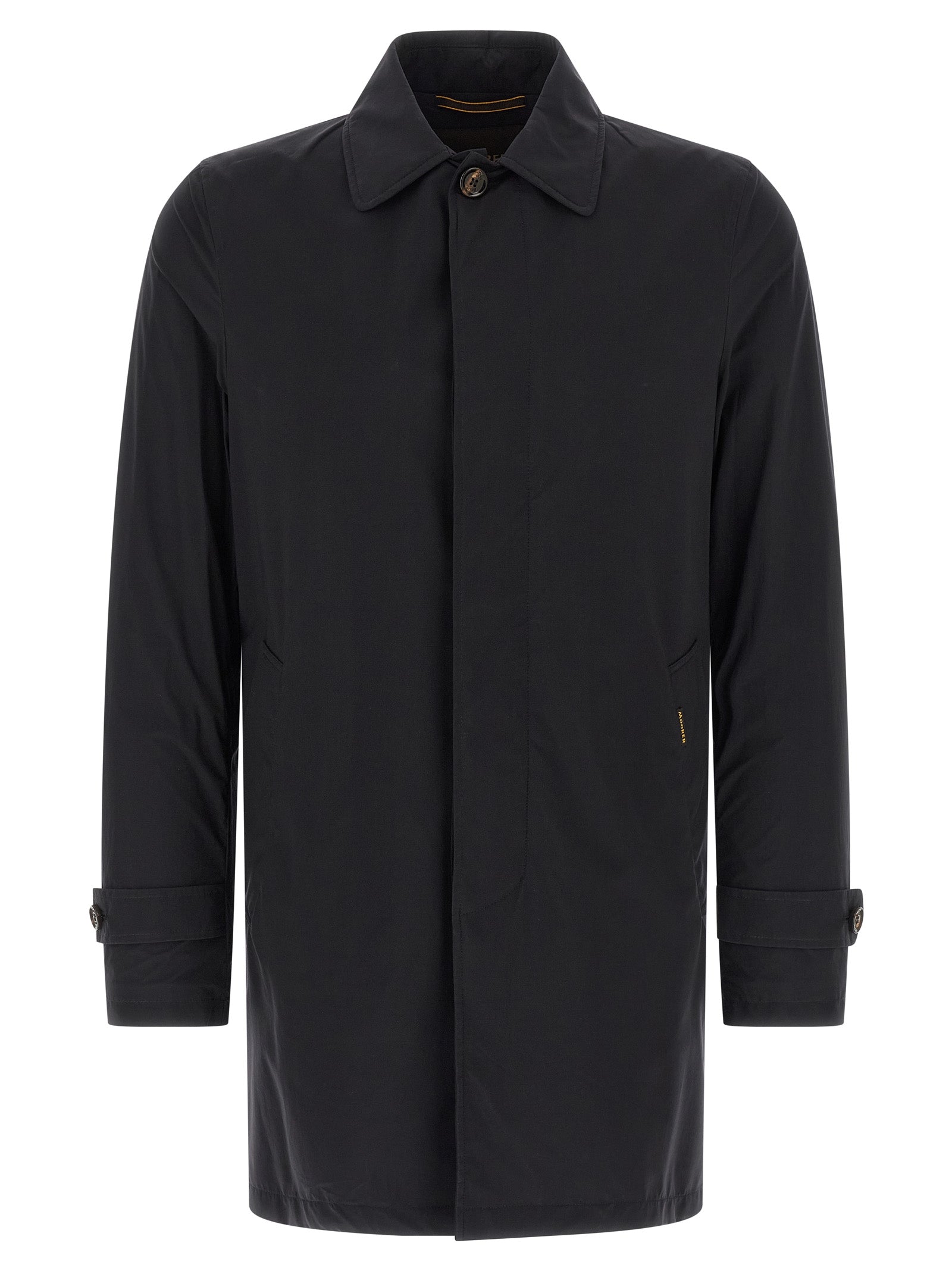 MooRER Blue Polyamide Men's Coat