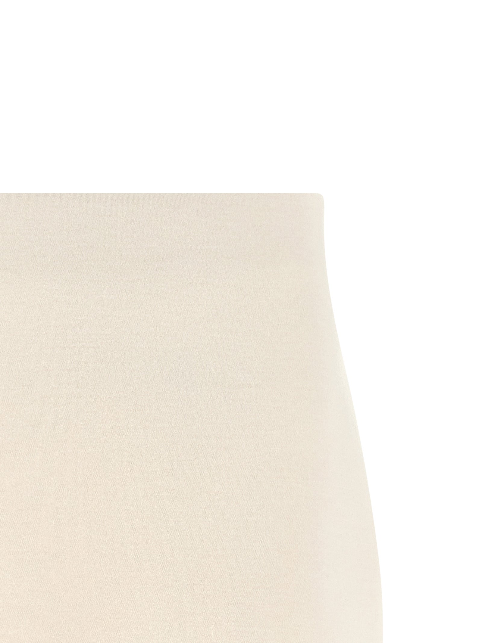 Fabiana Filippi Beige Modal Long Women's Skirt