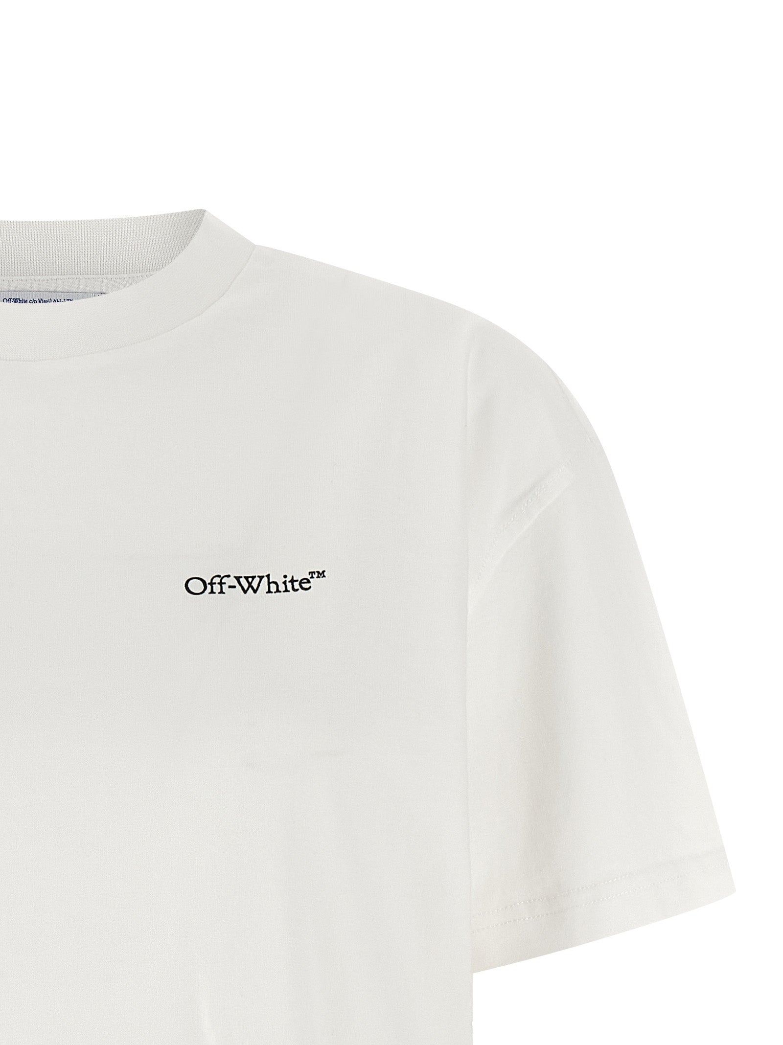 Off-White White Cotton Women's T-Shirt