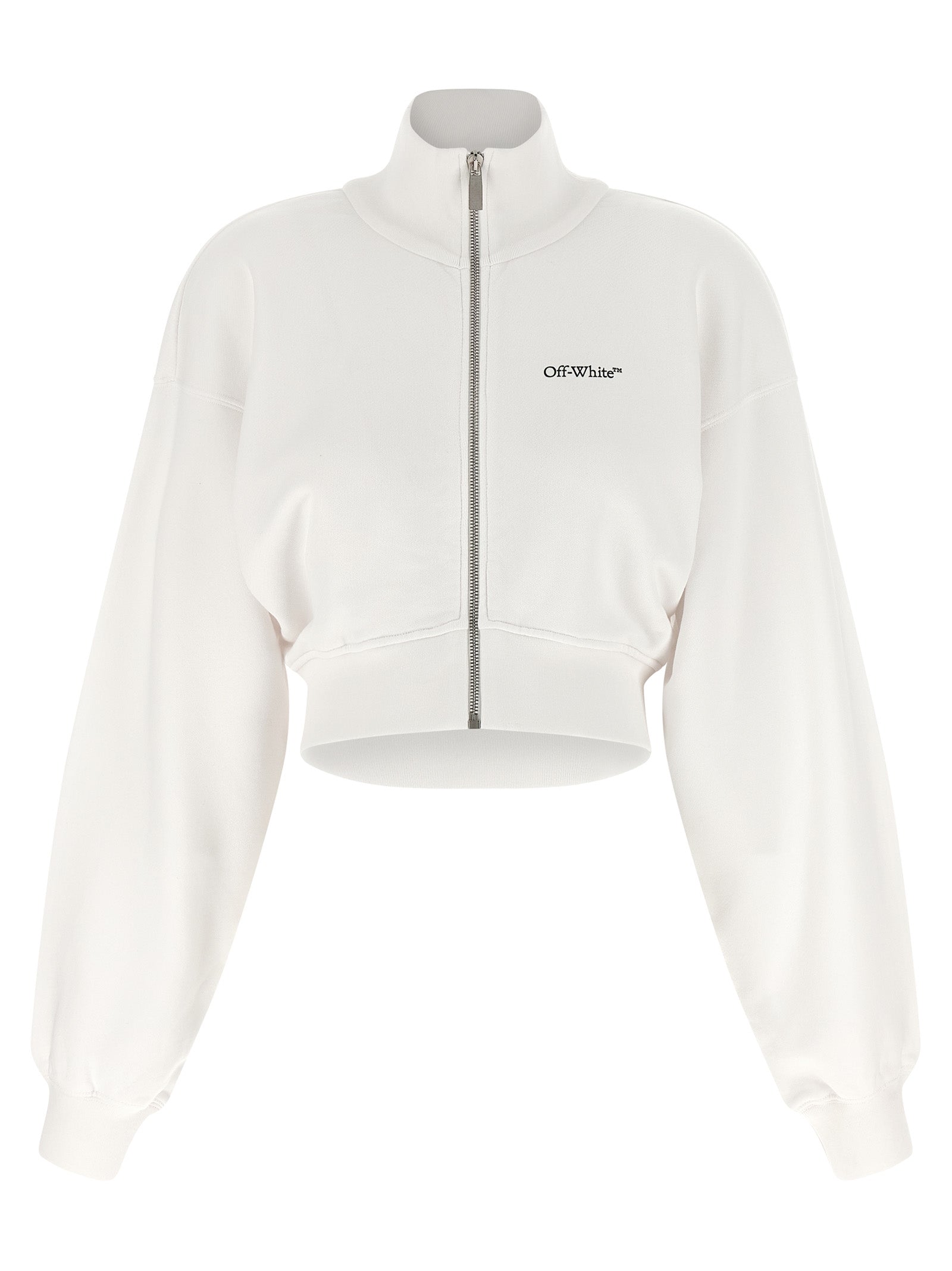 Off-White White Cotton Women's Sweatshirt