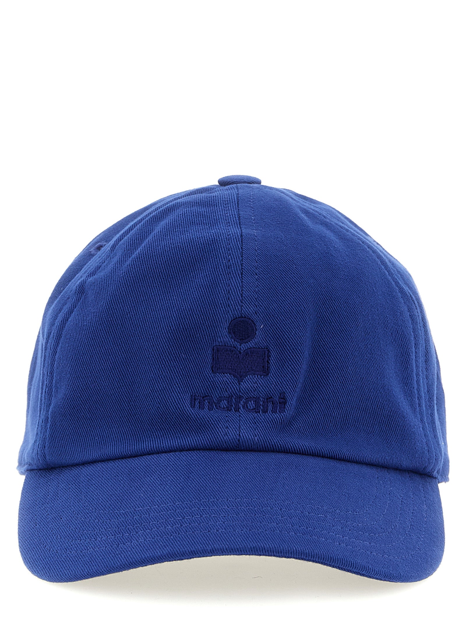 Isabel Marant Blue Cotton Cap (Baseball Women's Hat)