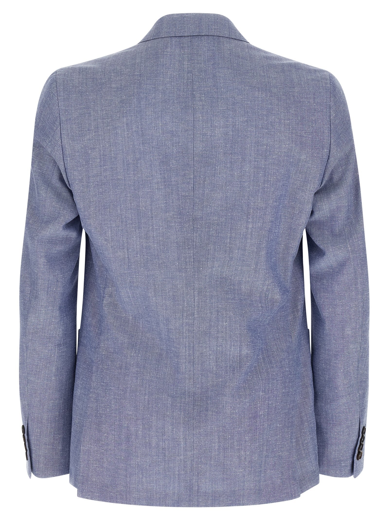 Pal Zileri Blue Wool Men's Blazer