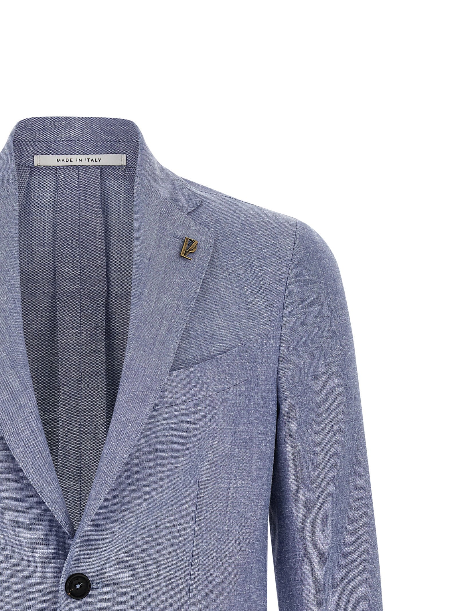 Pal Zileri Blue Wool Men's Blazer