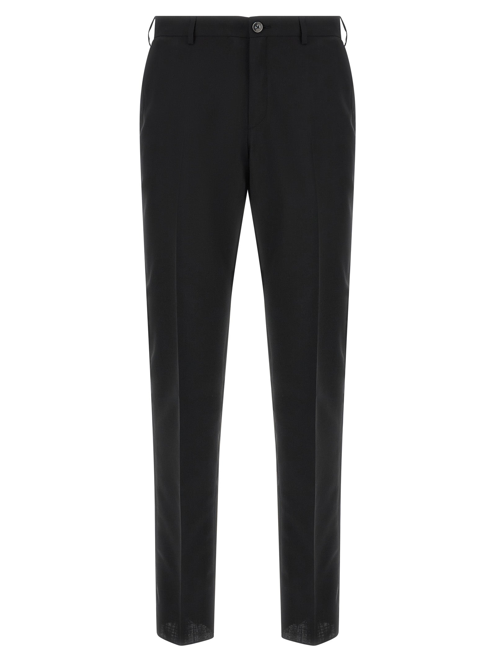 Pal Zileri Black Wool Two-Piece Men's Suit